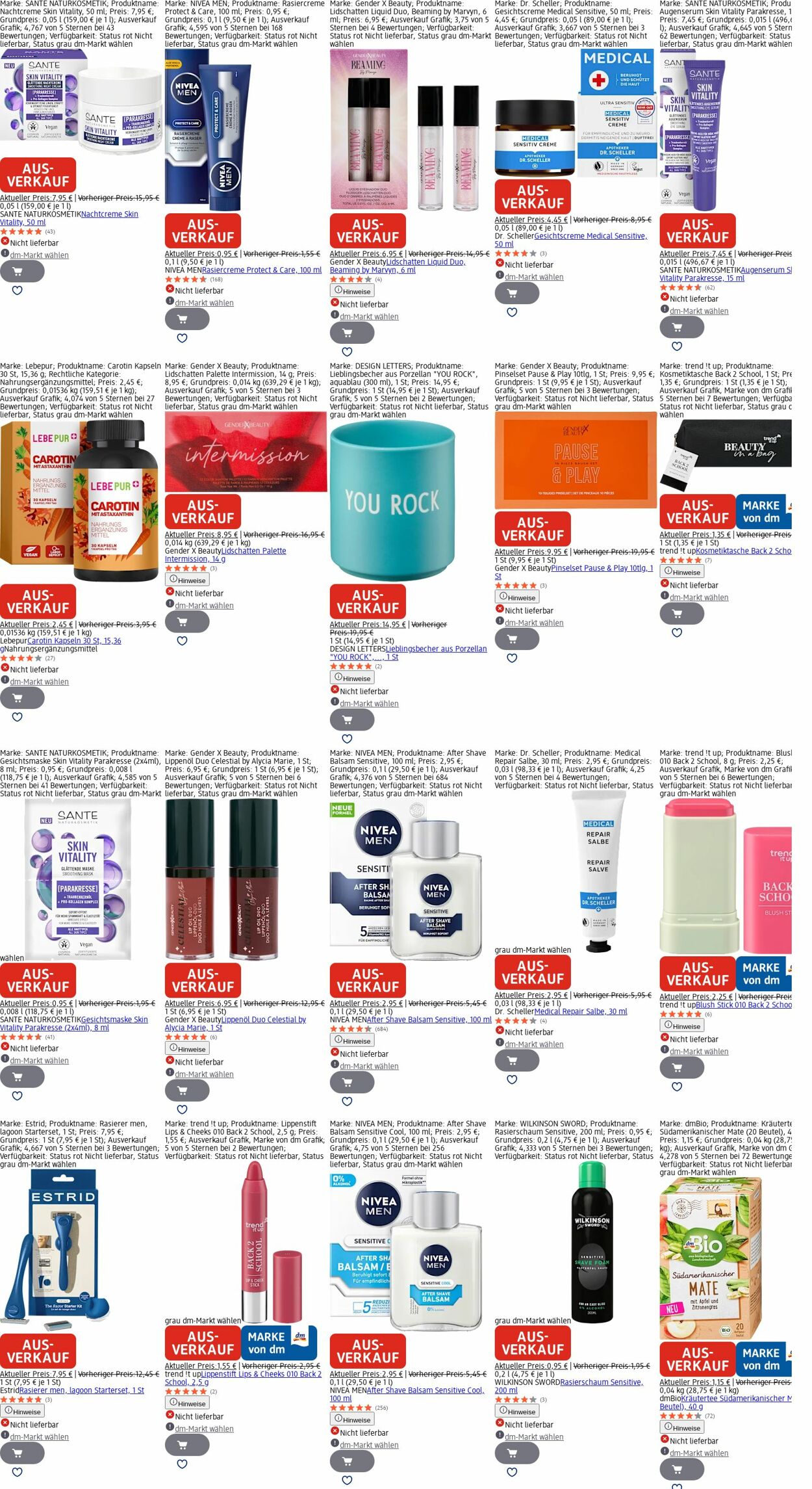 Prospekt dm-drogerie markt 13.10.2025 - 22.10.2025
