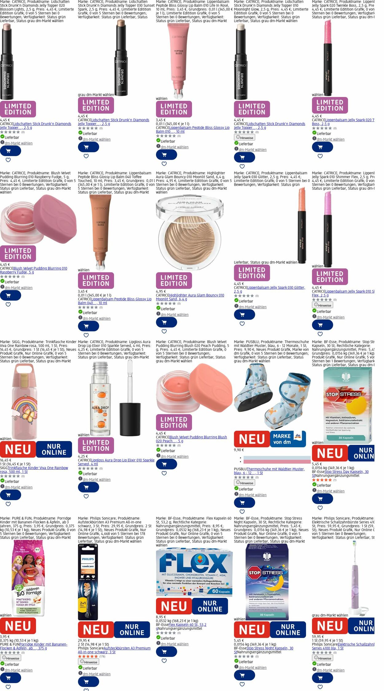 Prospekt dm-drogerie markt 13.10.2025 - 22.10.2025