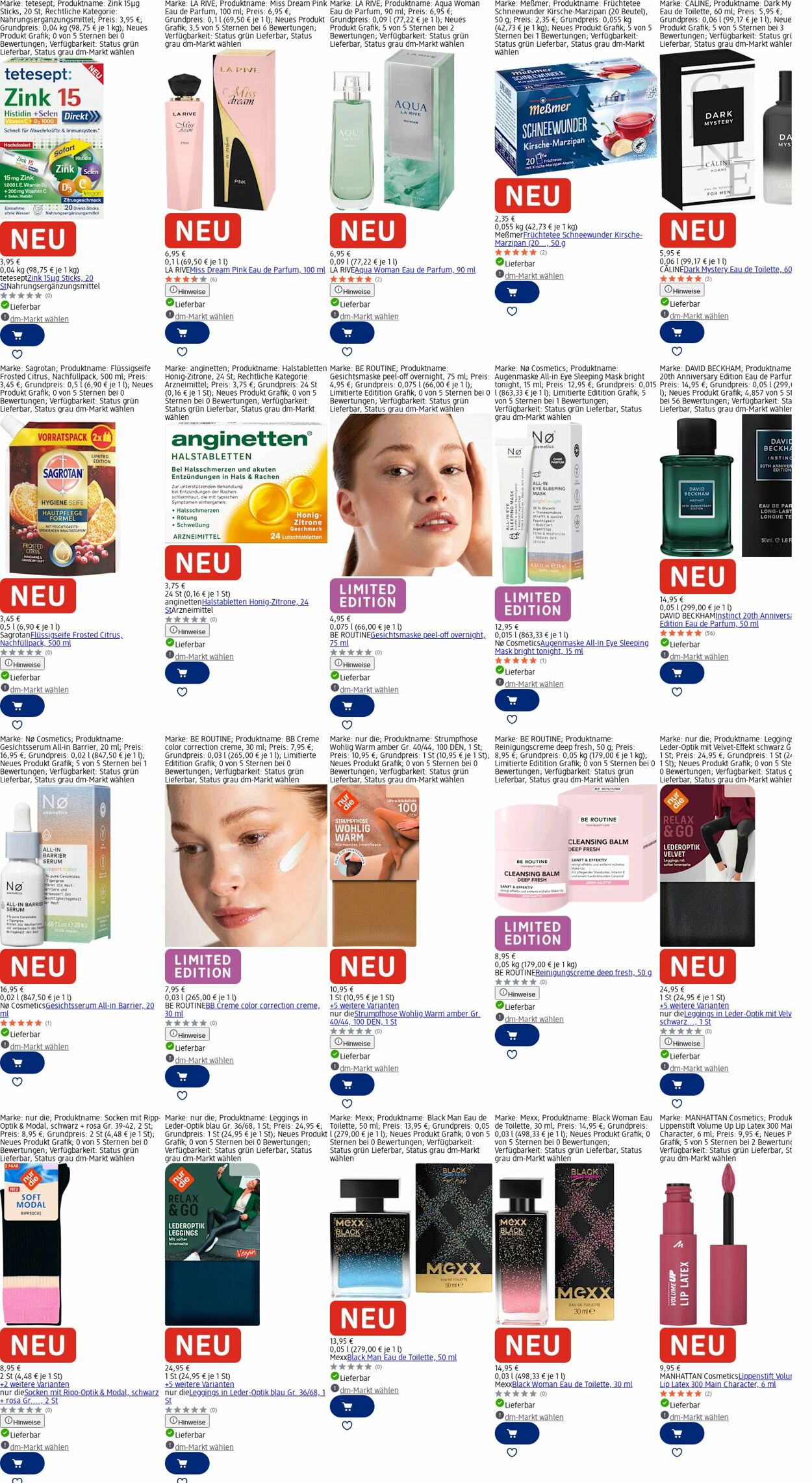 Prospekt dm-drogerie markt 13.10.2025 - 22.10.2025