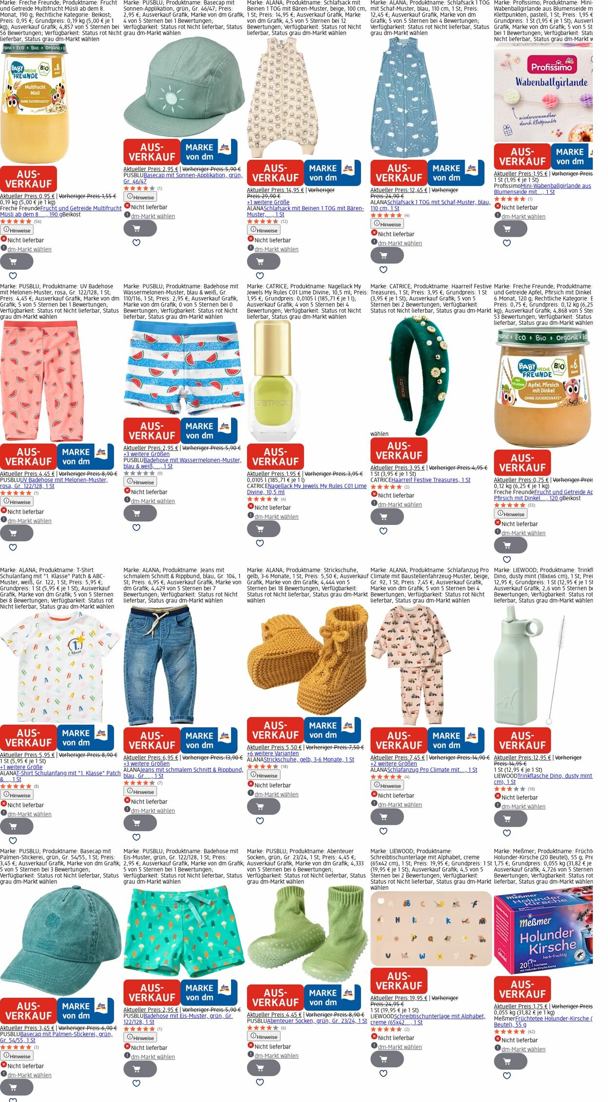 Prospekt dm-drogerie markt 13.10.2025 - 22.10.2025