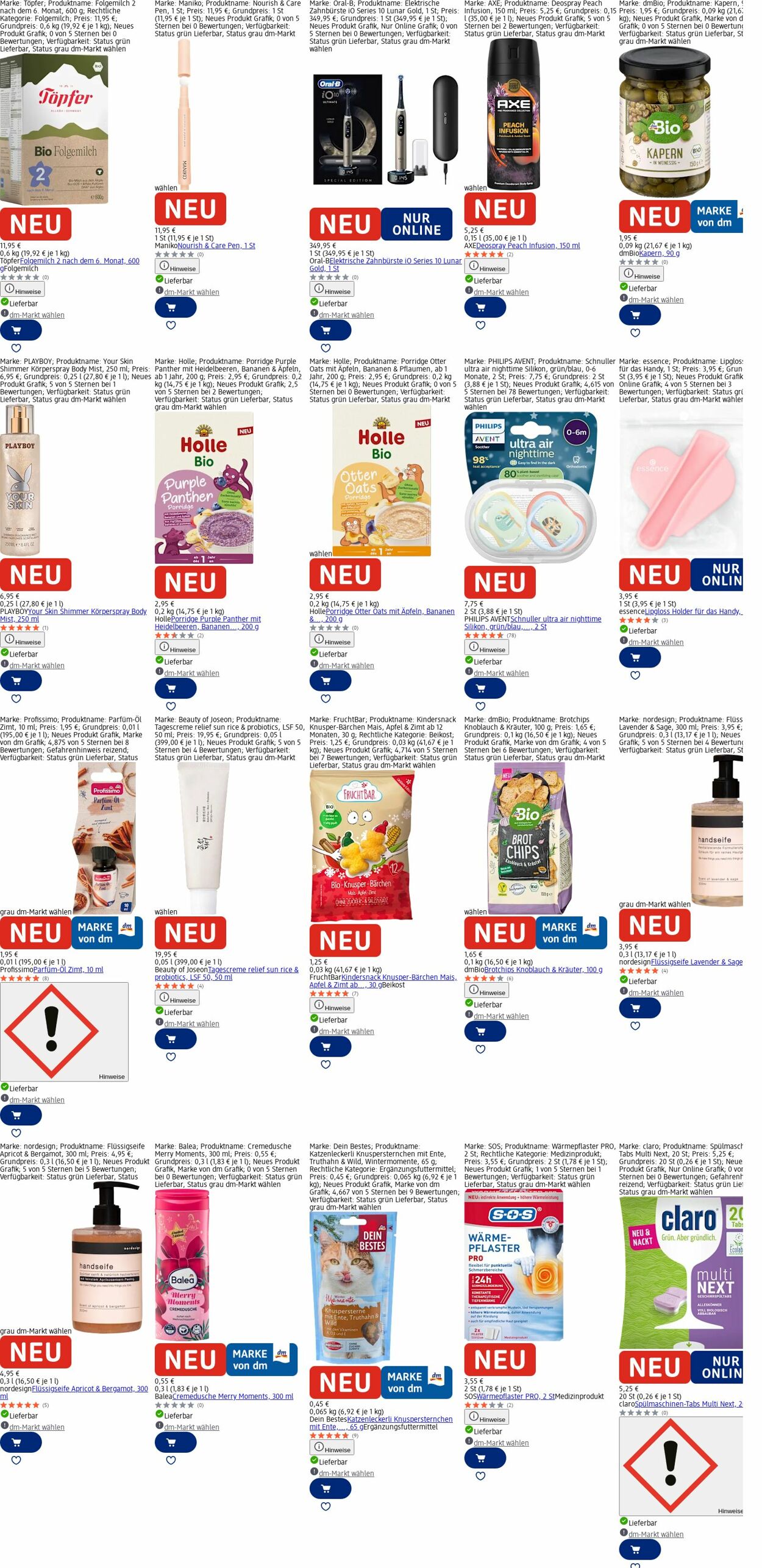 Prospekt dm-drogerie markt 10.11.2025 - 19.11.2025