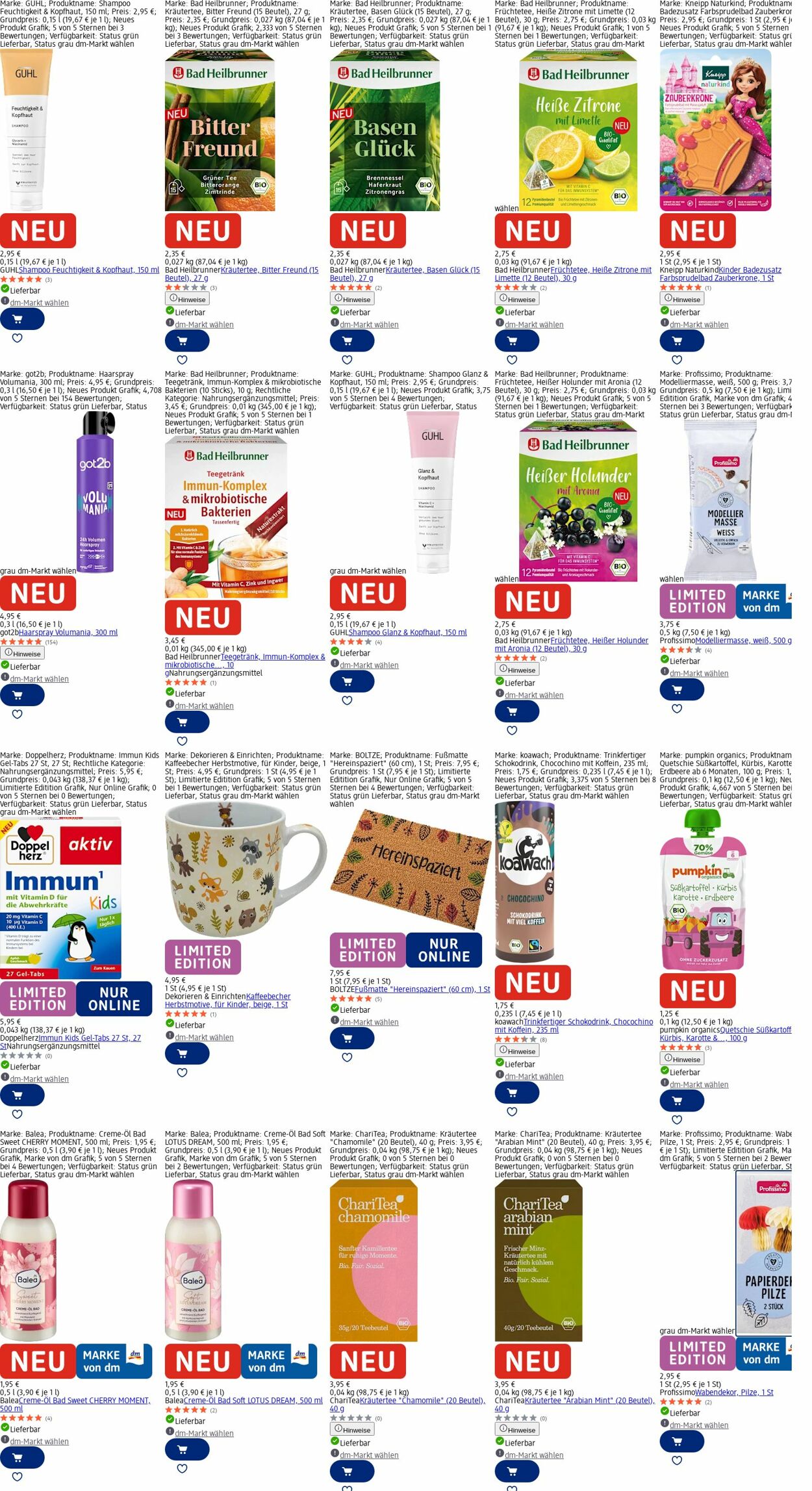 Prospekt dm-drogerie markt 29.09.2025 - 08.10.2025