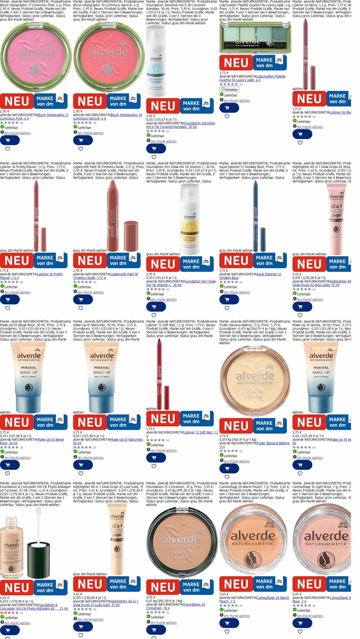 Prospekt dm-drogerie markt 29.09.2025 - 08.10.2025