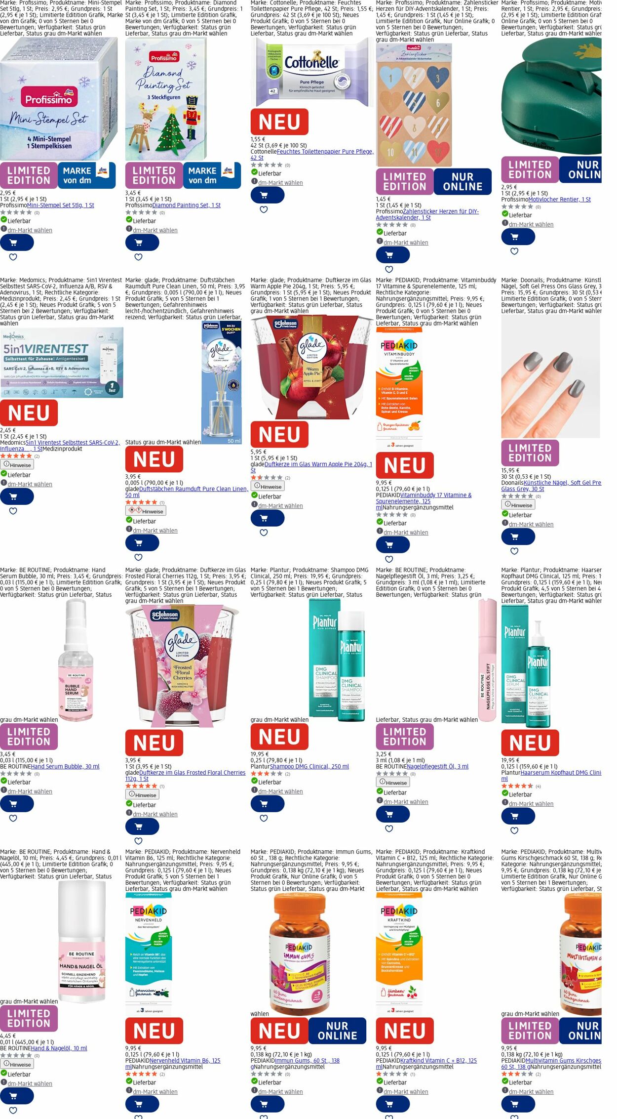 Prospekt dm-drogerie markt 29.09.2025 - 08.10.2025