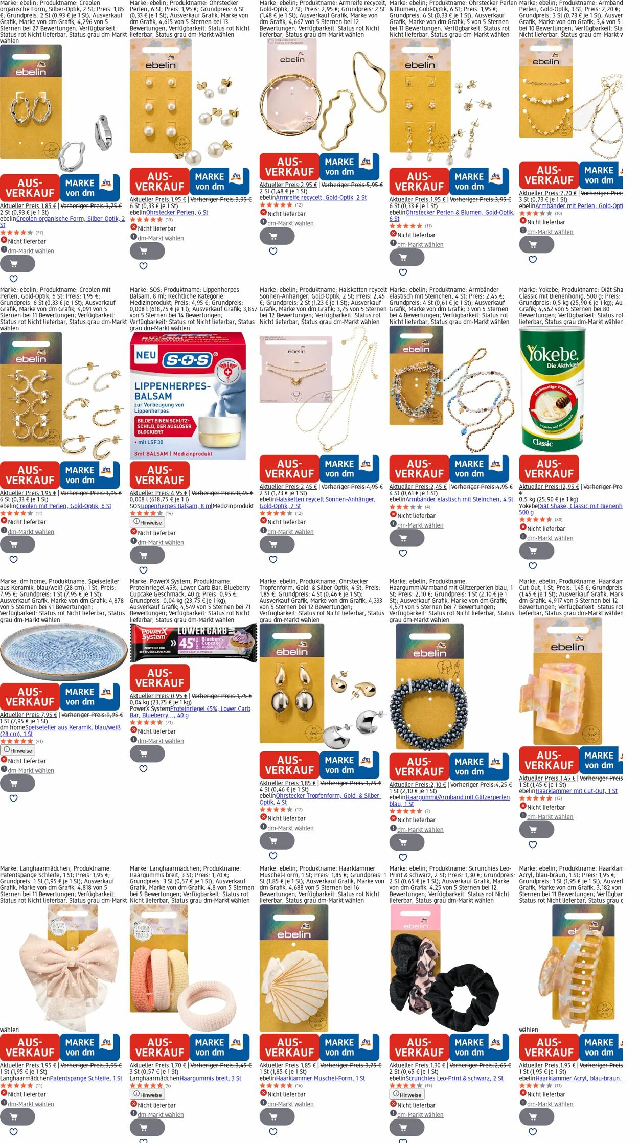 Prospekt dm-drogerie markt 29.09.2025 - 08.10.2025