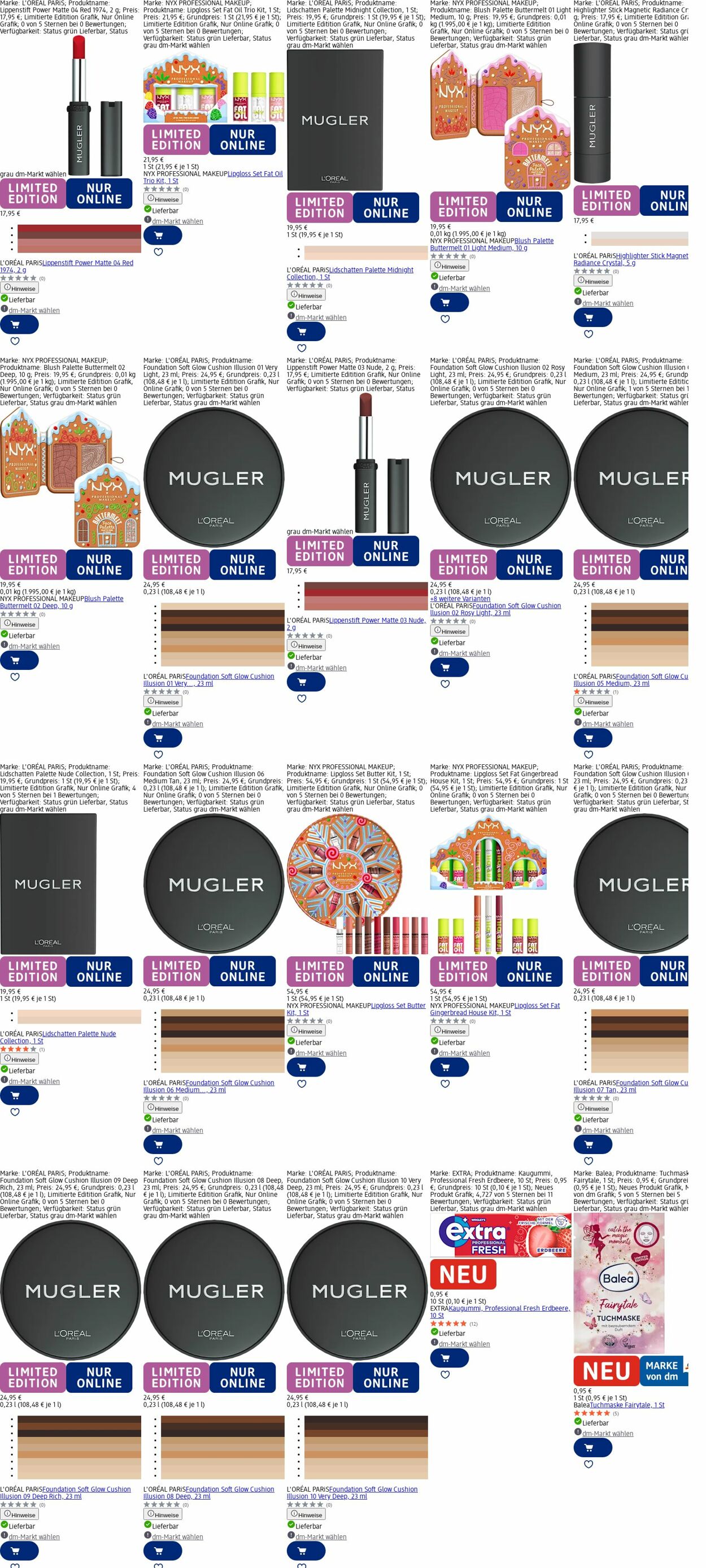Prospekt dm-drogerie markt 29.09.2025 - 08.10.2025