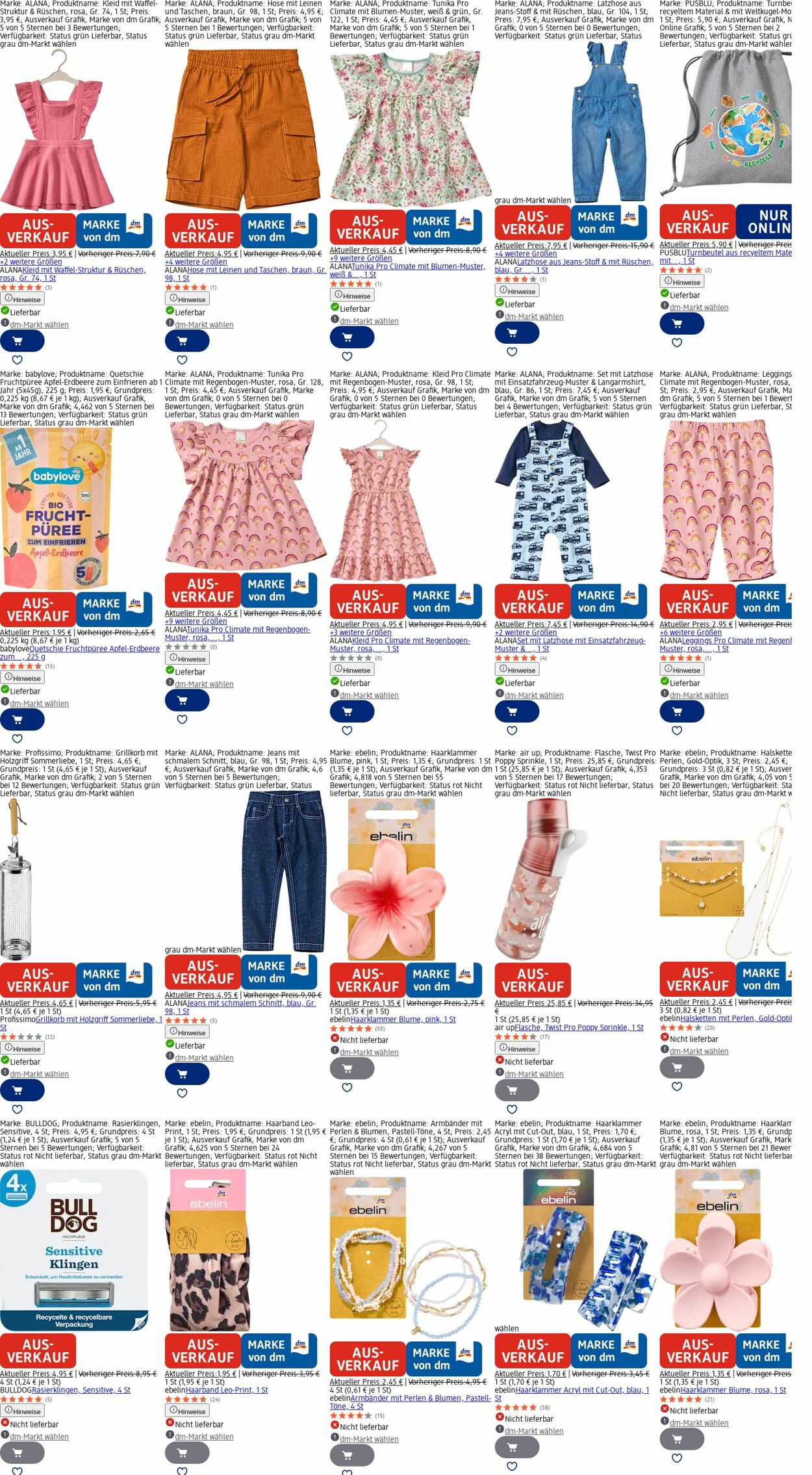 Prospekt dm-drogerie markt 29.09.2025 - 08.10.2025