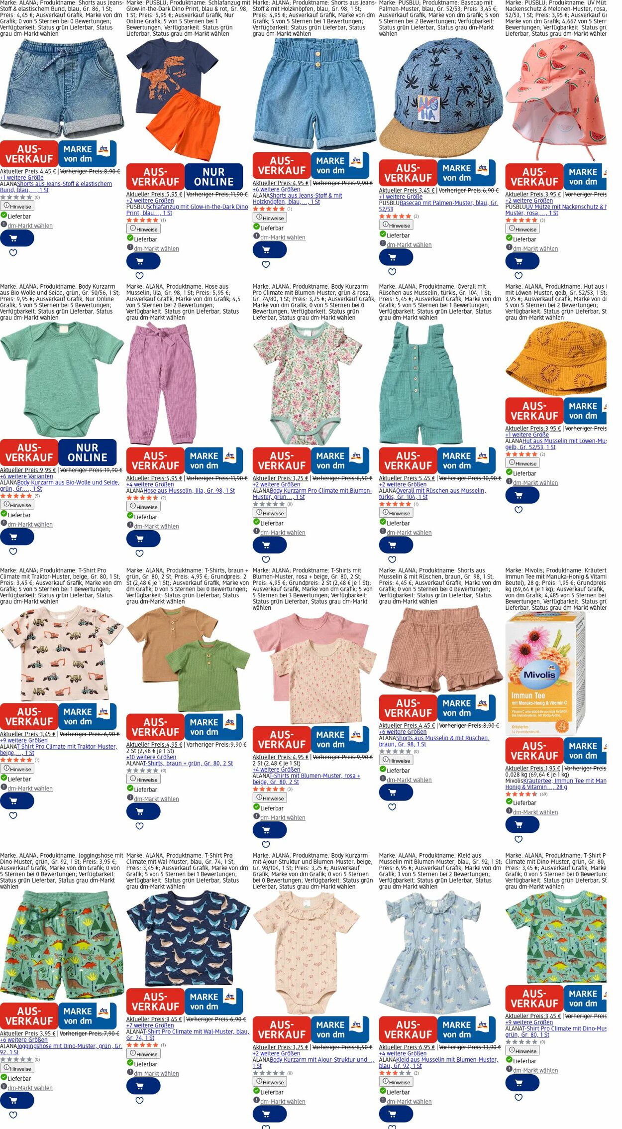 Prospekt dm-drogerie markt 29.09.2025 - 08.10.2025