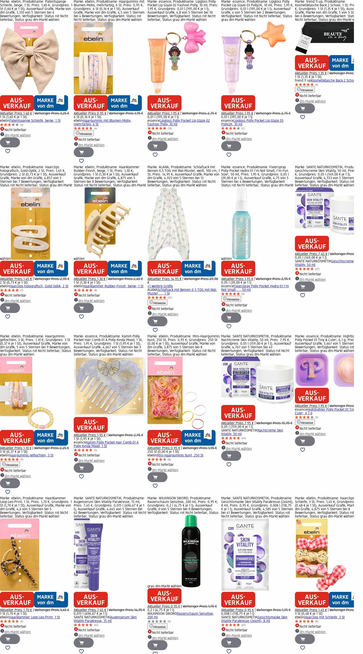 Prospekt dm-drogerie markt 29.09.2025 - 08.10.2025