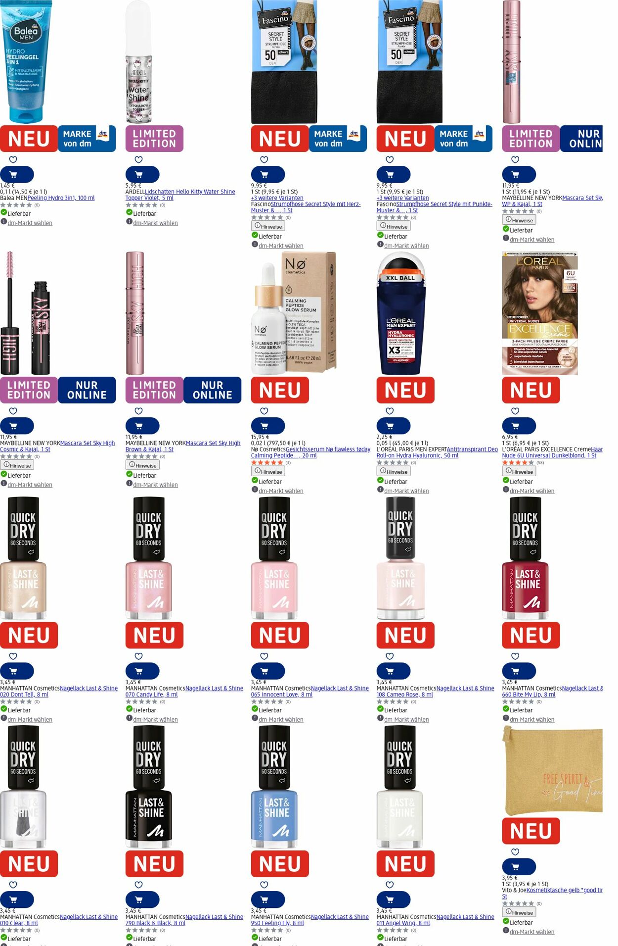 Prospekt dm-drogerie markt 01.09.2025 - 10.09.2025