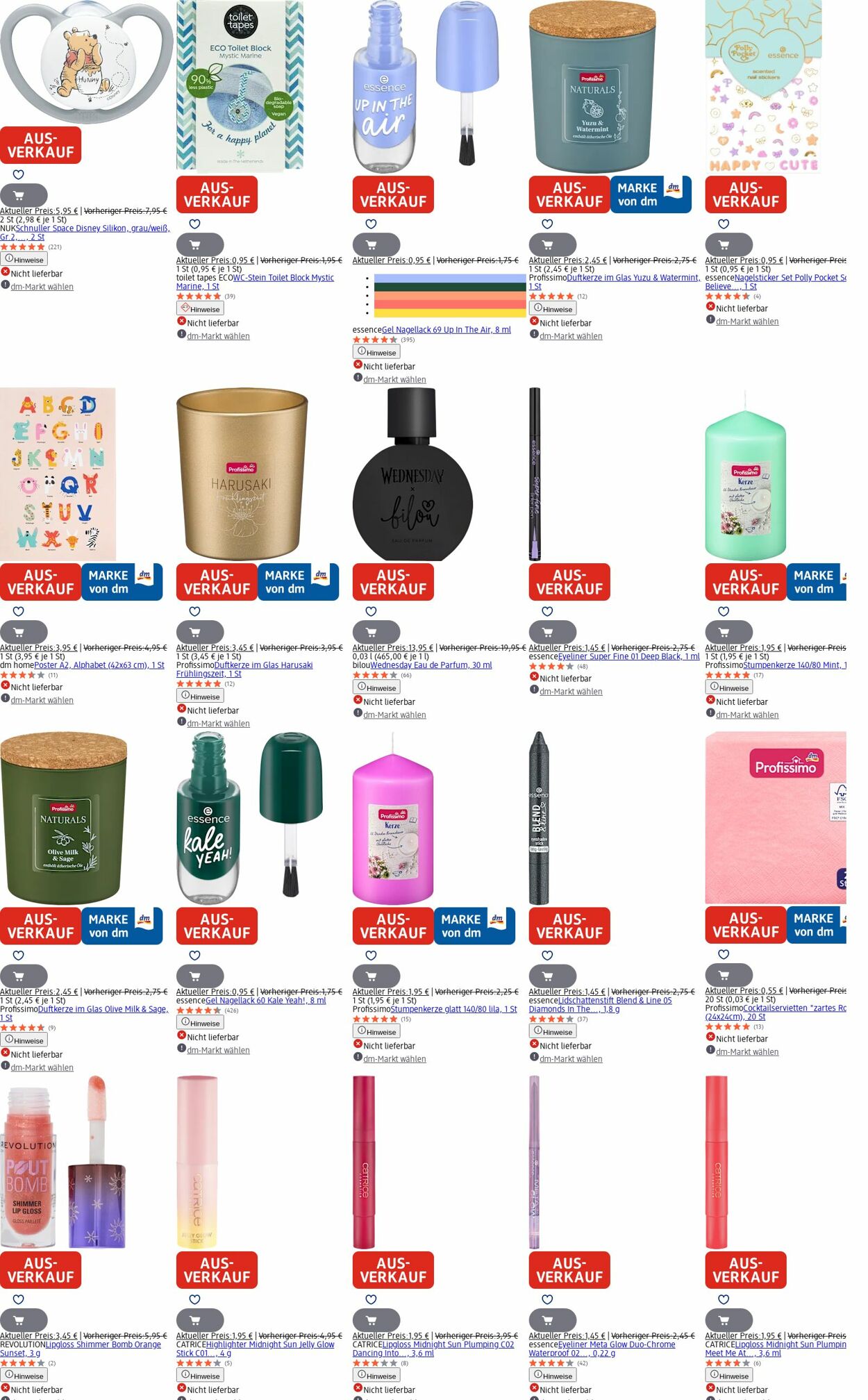 Prospekt dm-drogerie markt 01.09.2025 - 10.09.2025