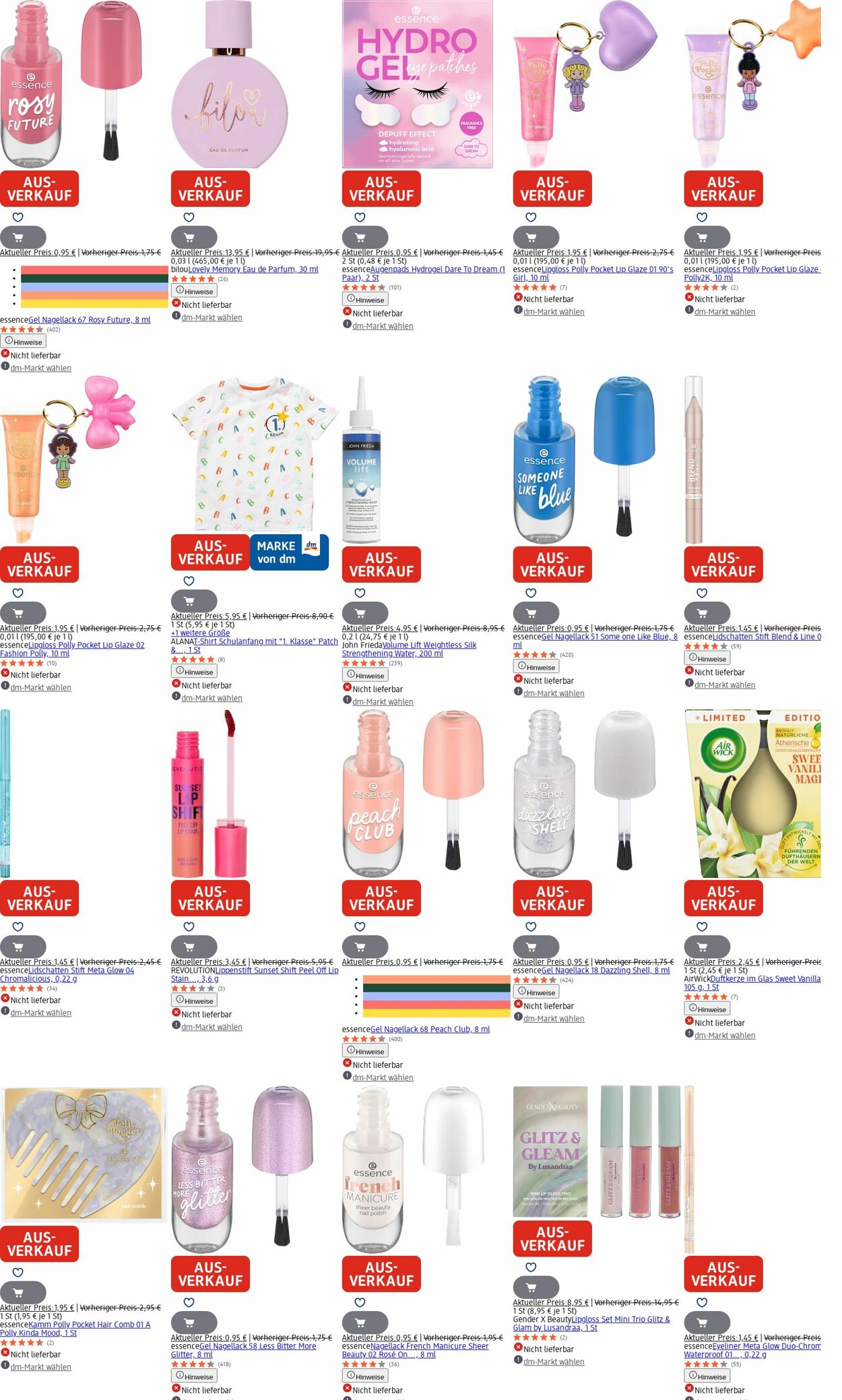 Prospekt dm-drogerie markt 01.09.2025 - 10.09.2025