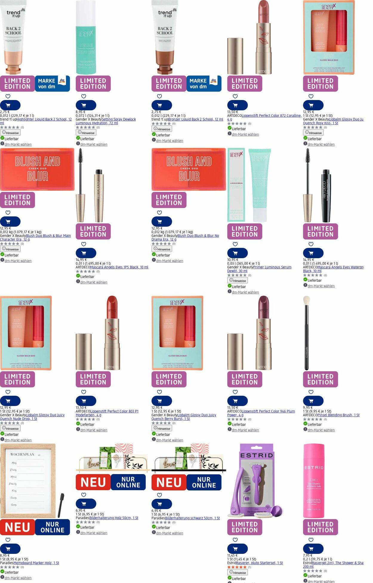 Prospekt dm-drogerie markt 01.09.2025 - 10.09.2025