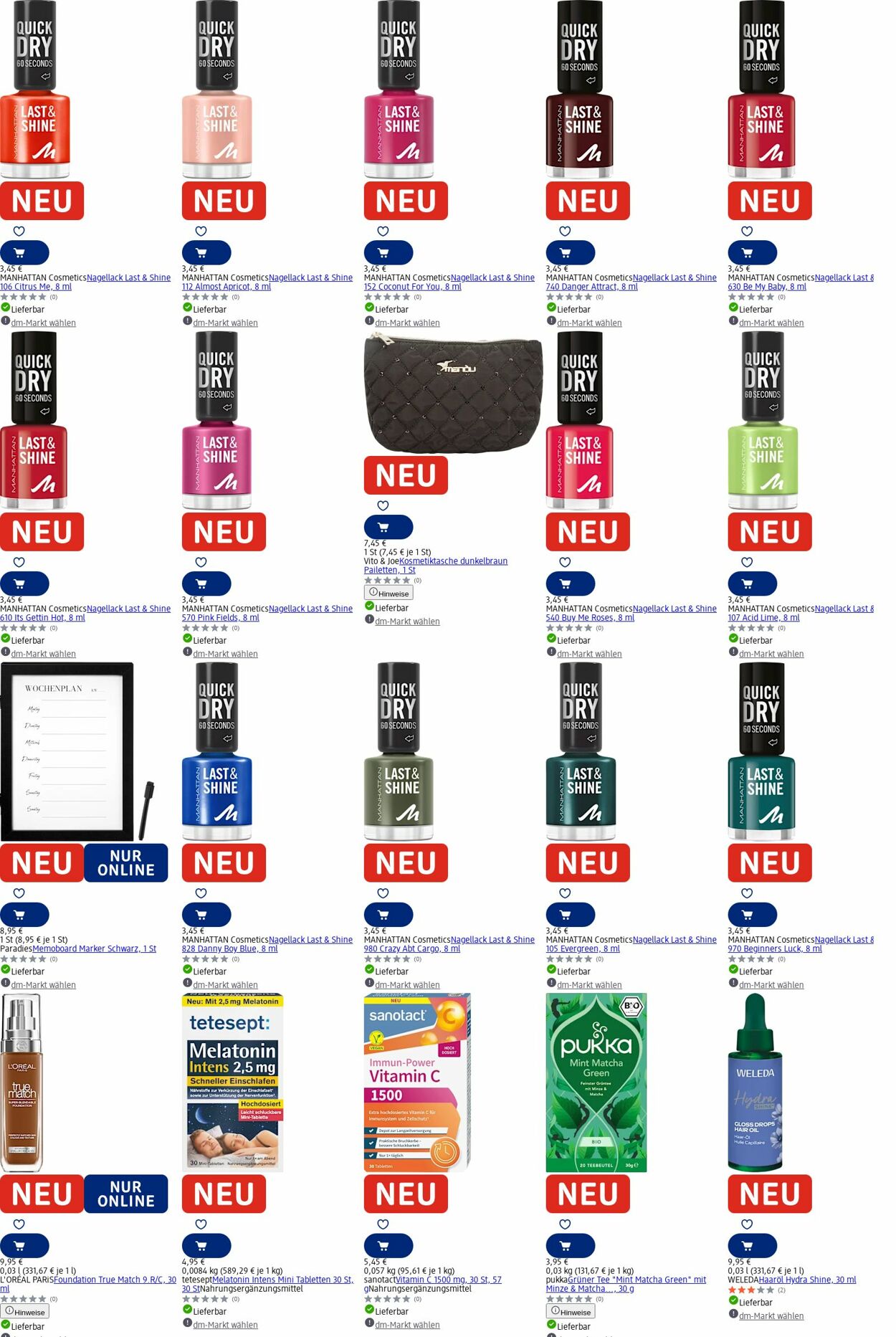 Prospekt dm-drogerie markt 01.09.2025 - 10.09.2025