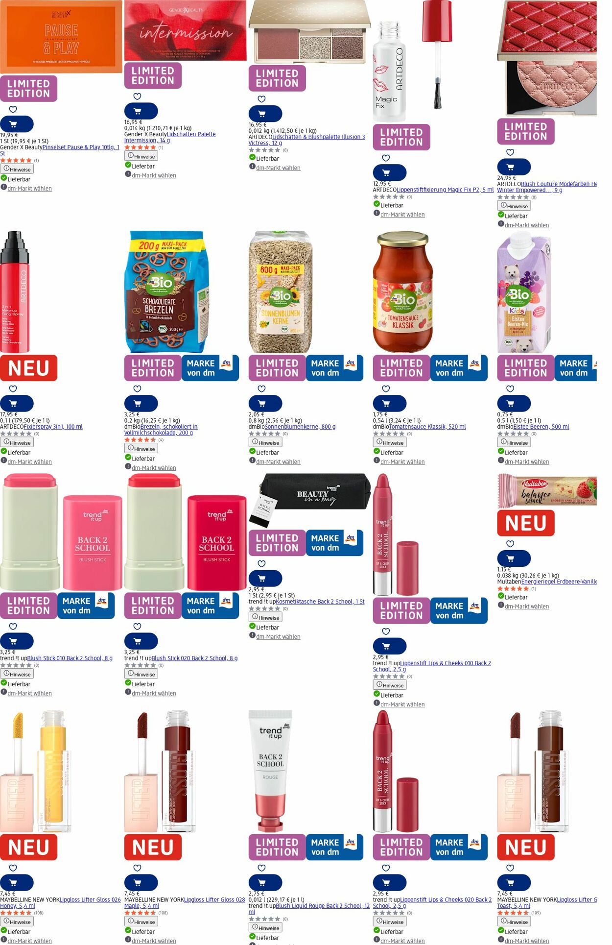 Prospekt dm-drogerie markt 01.09.2025 - 10.09.2025