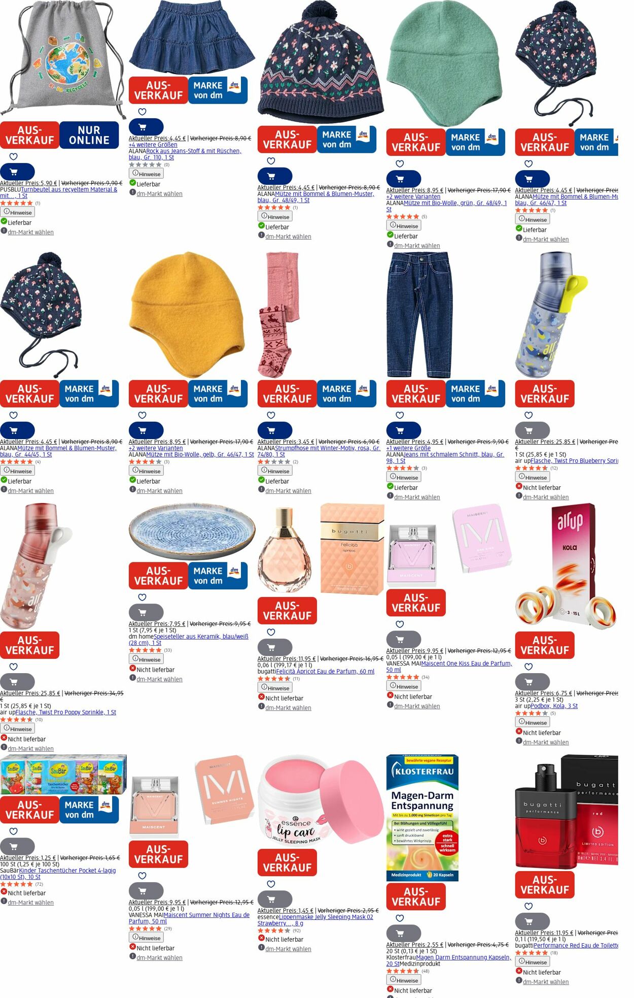 Prospekt dm-drogerie markt 01.09.2025 - 10.09.2025