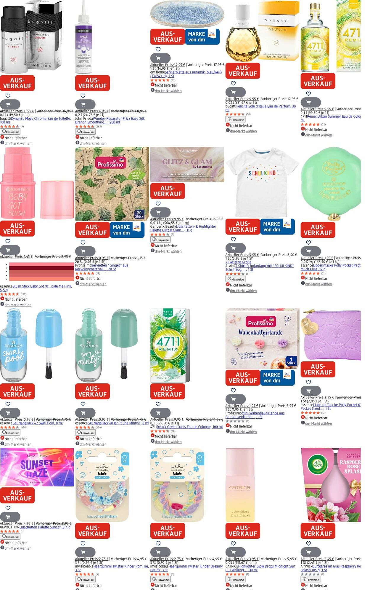 Prospekt dm-drogerie markt 01.09.2025 - 10.09.2025