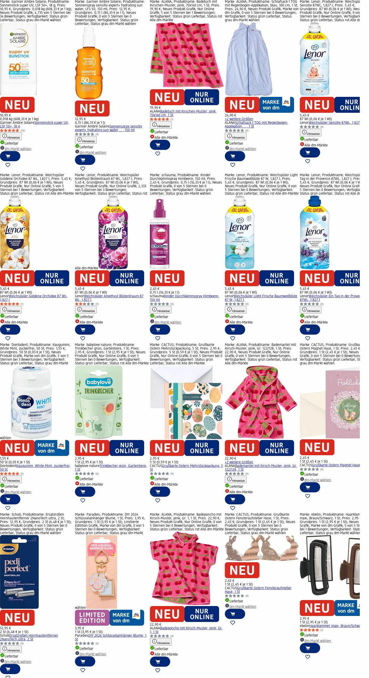 Prospekt dm-drogerie markt 09.03.2026 - 18.03.2026