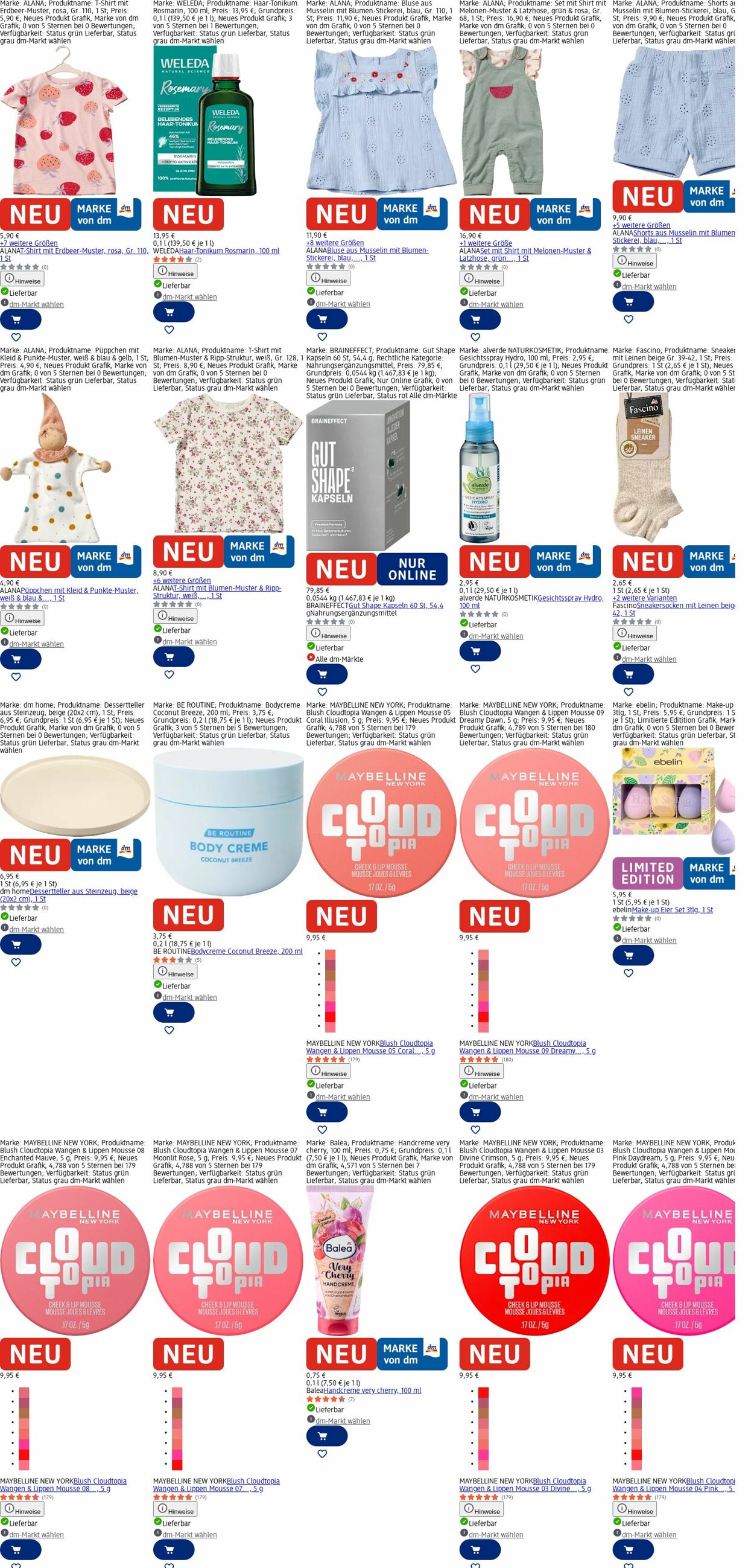 Prospekt dm-drogerie markt 09.03.2026 - 18.03.2026