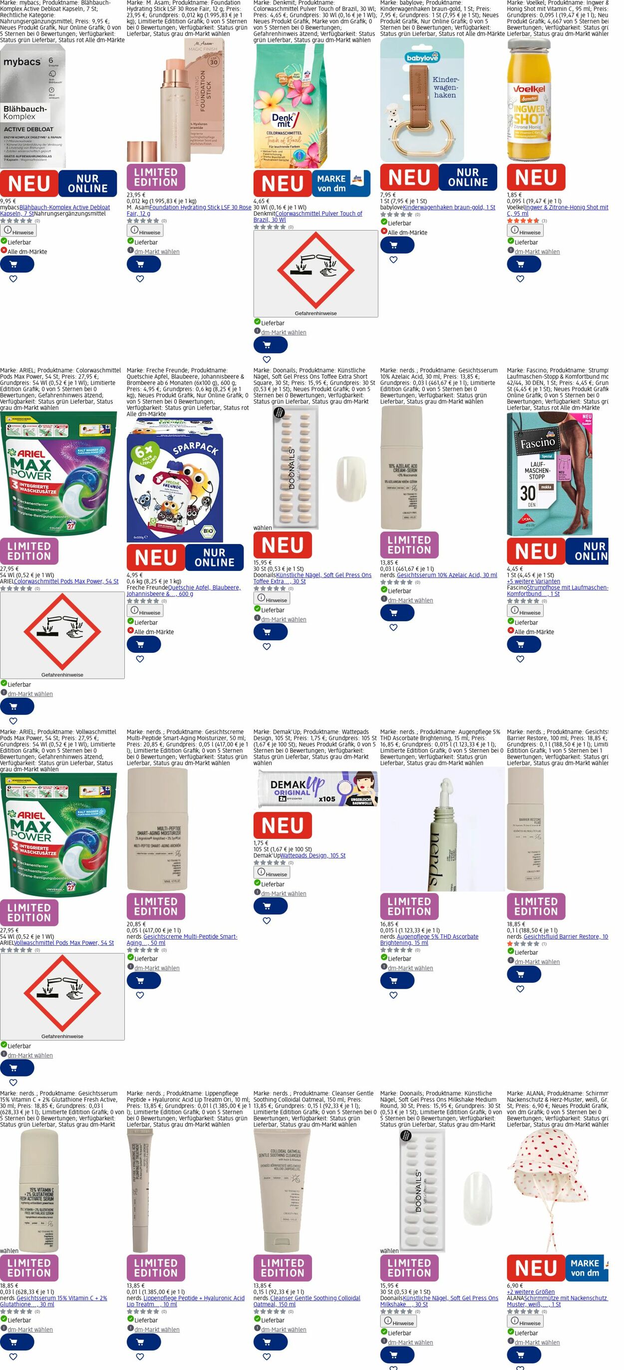 Prospekt dm-drogerie markt 09.03.2026 - 18.03.2026