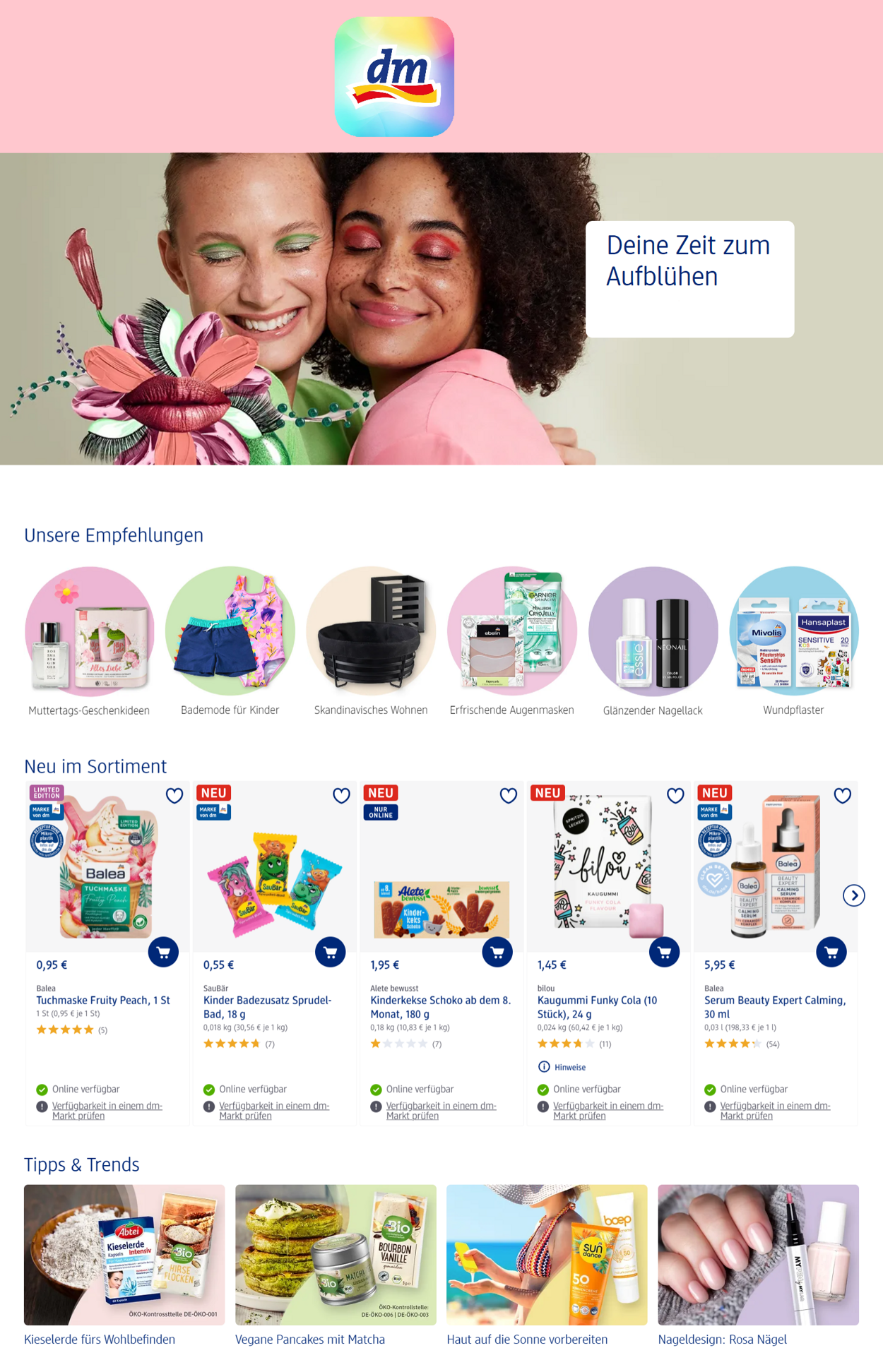 Prospekt dm-drogerie markt 09.03.2026 - 18.03.2026