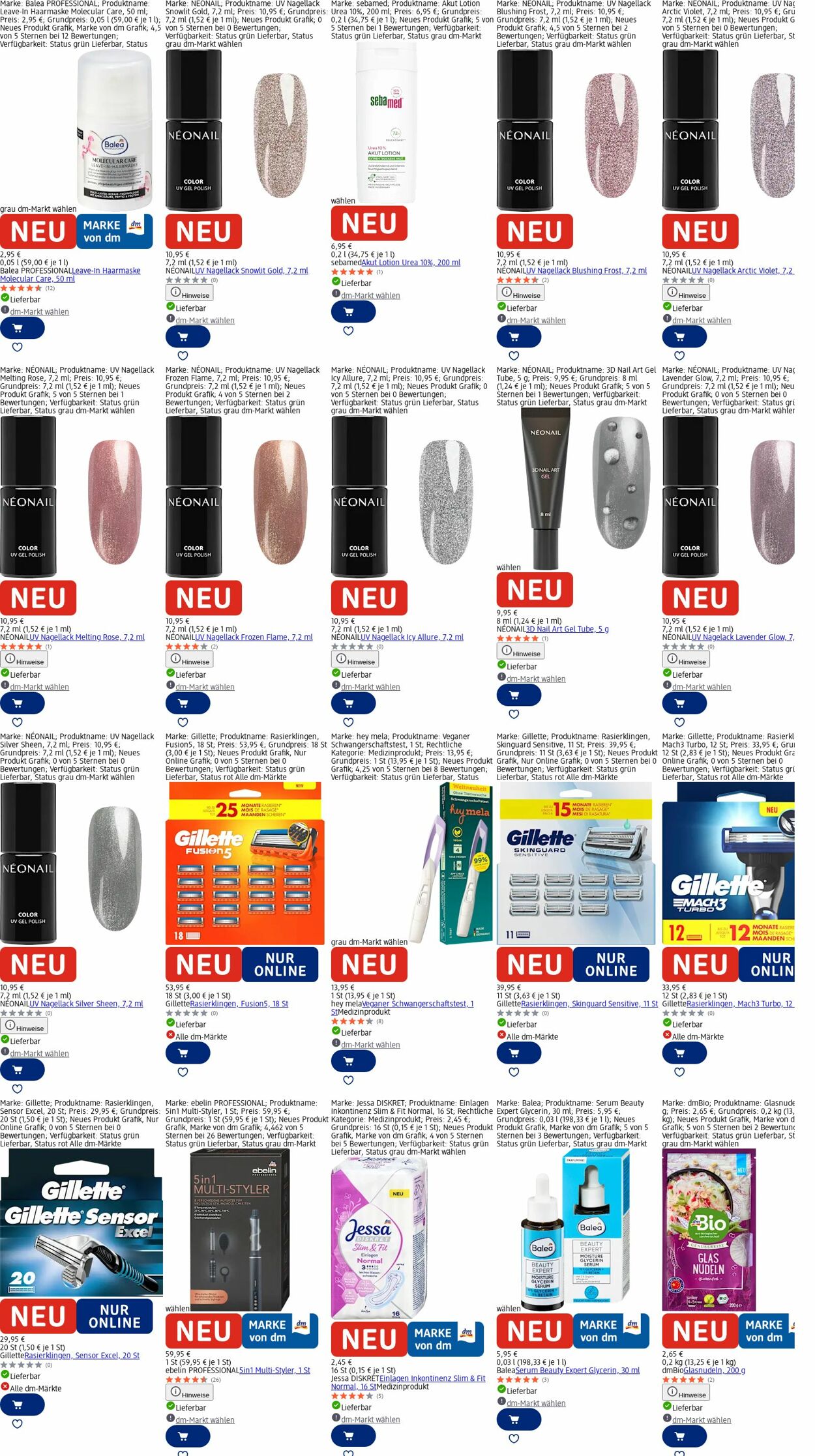 Prospekt dm-drogerie markt 29.12.2025 - 07.01.2026
