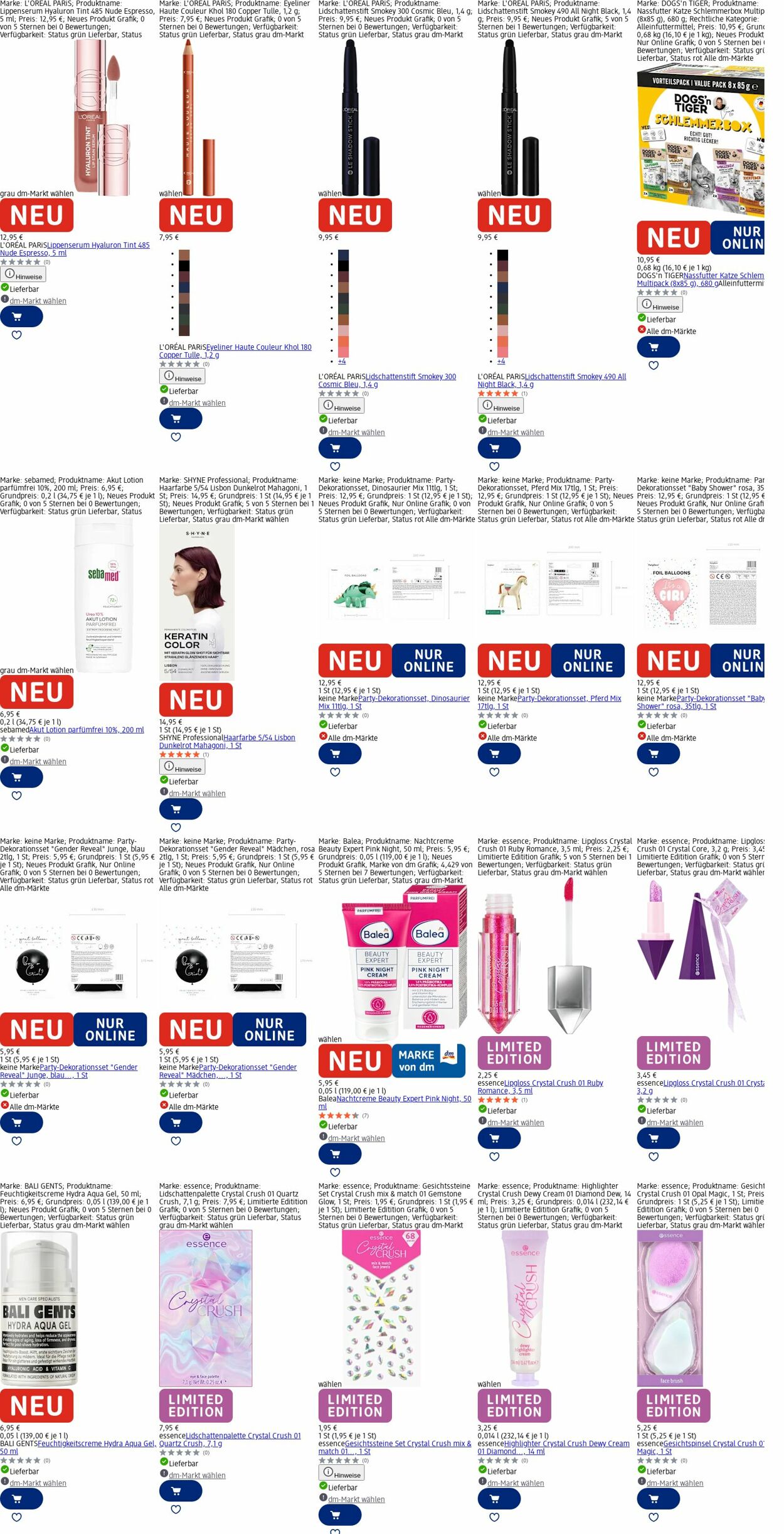 Prospekt dm-drogerie markt 29.12.2025 - 07.01.2026