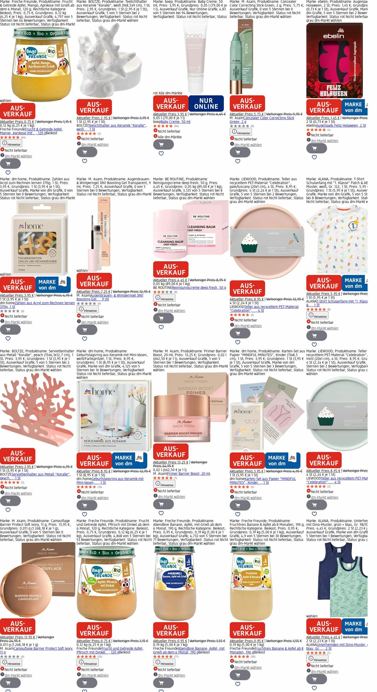 Prospekt dm-drogerie markt 29.12.2025 - 07.01.2026