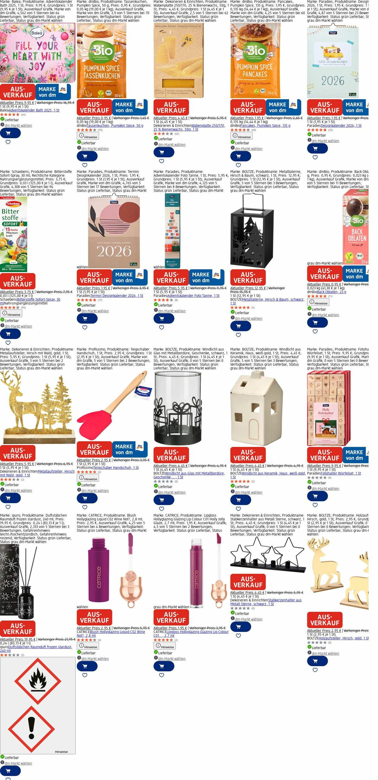 Prospekt dm-drogerie markt 29.12.2025 - 07.01.2026