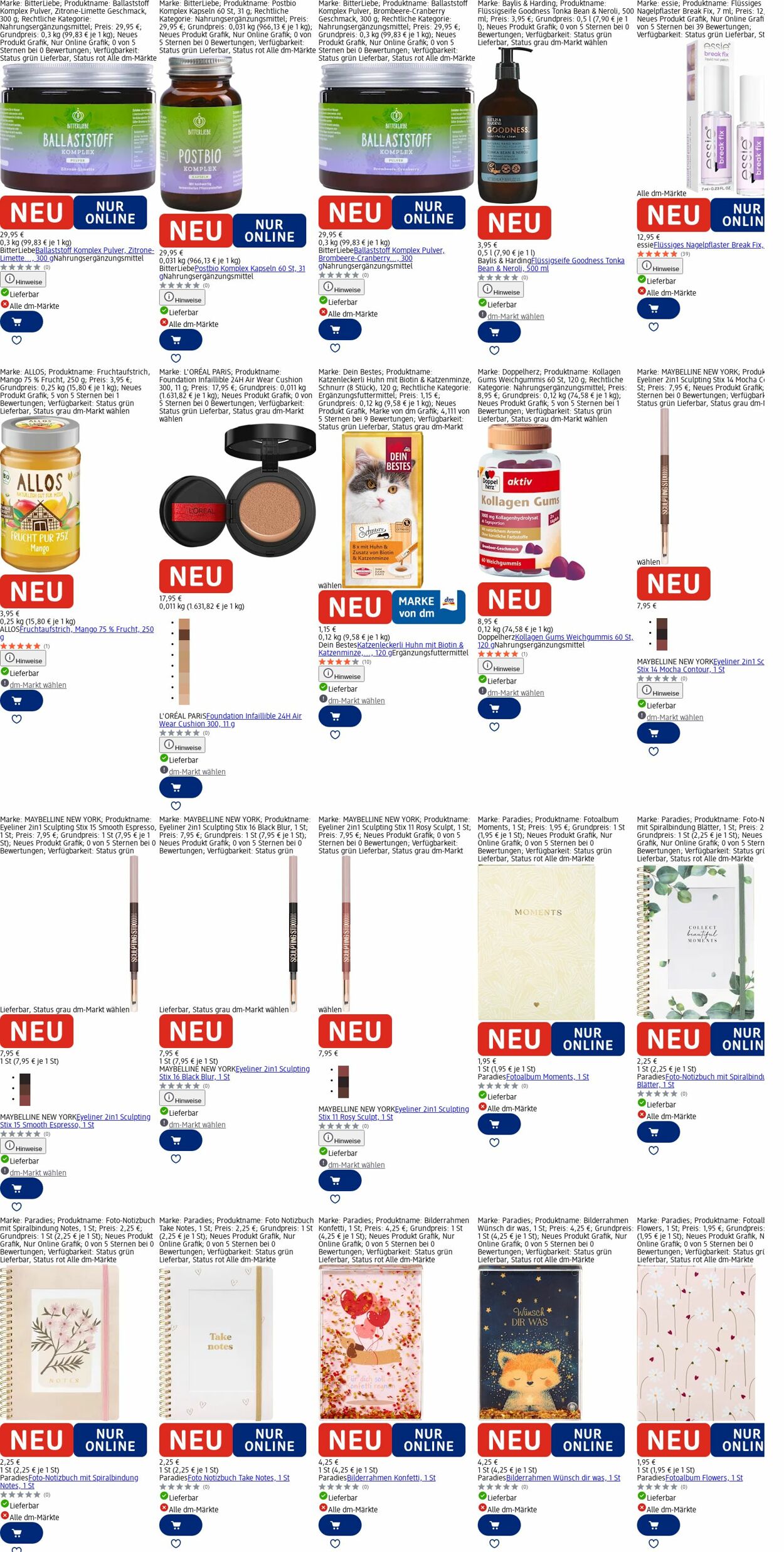 Prospekt dm-drogerie markt 29.12.2025 - 07.01.2026