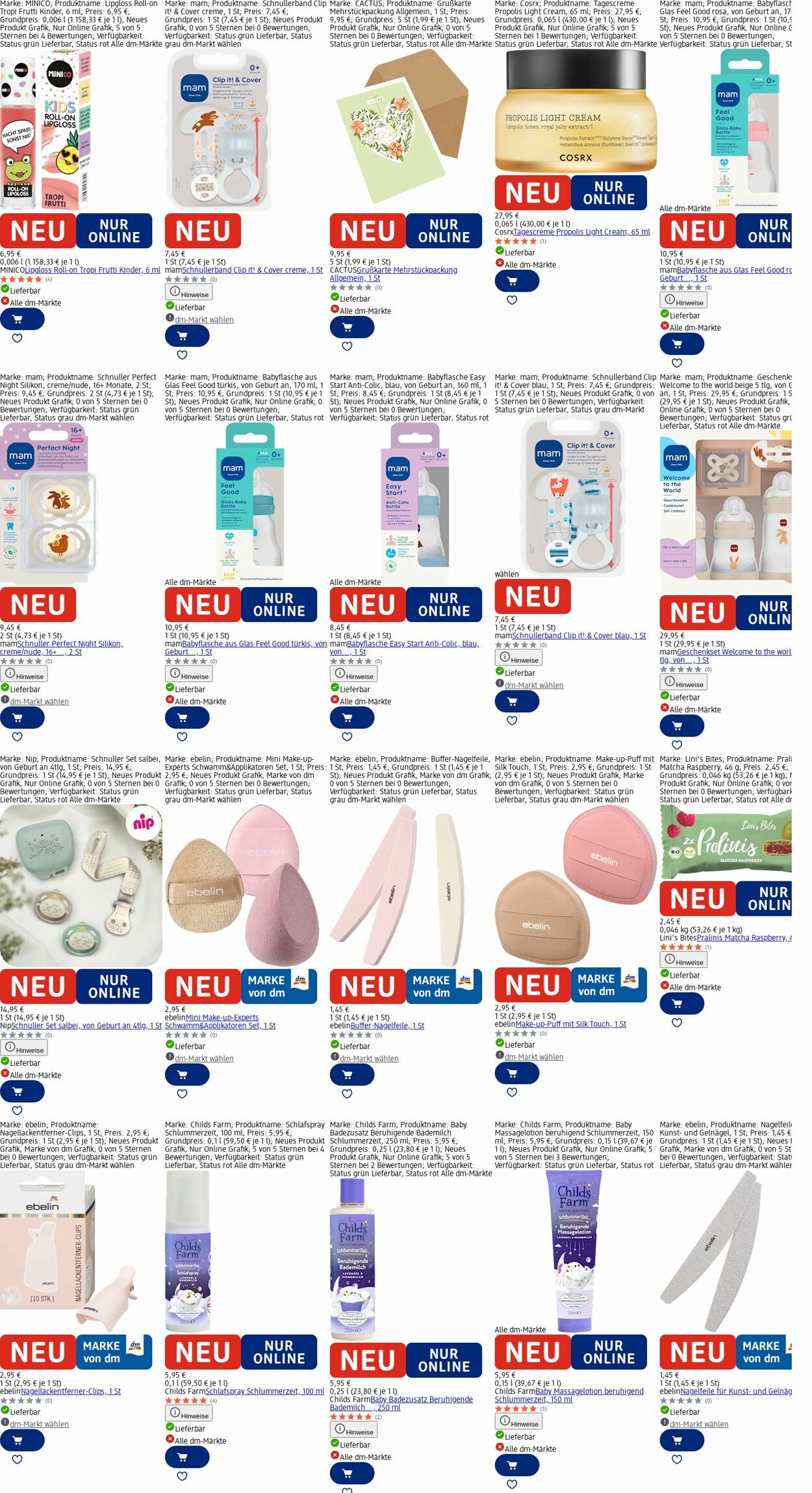 Prospekt dm-drogerie markt 29.12.2025 - 07.01.2026