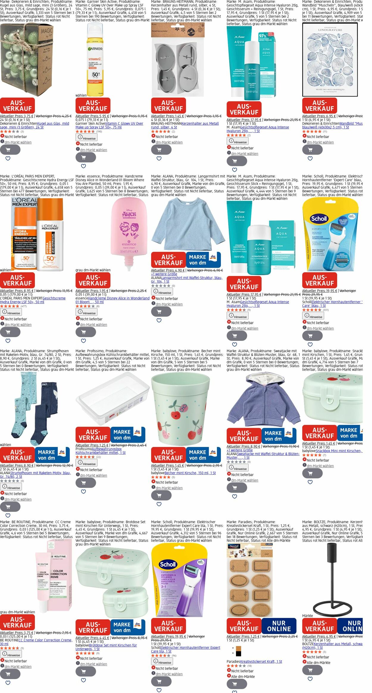 Prospekt dm-drogerie markt 29.12.2025 - 07.01.2026