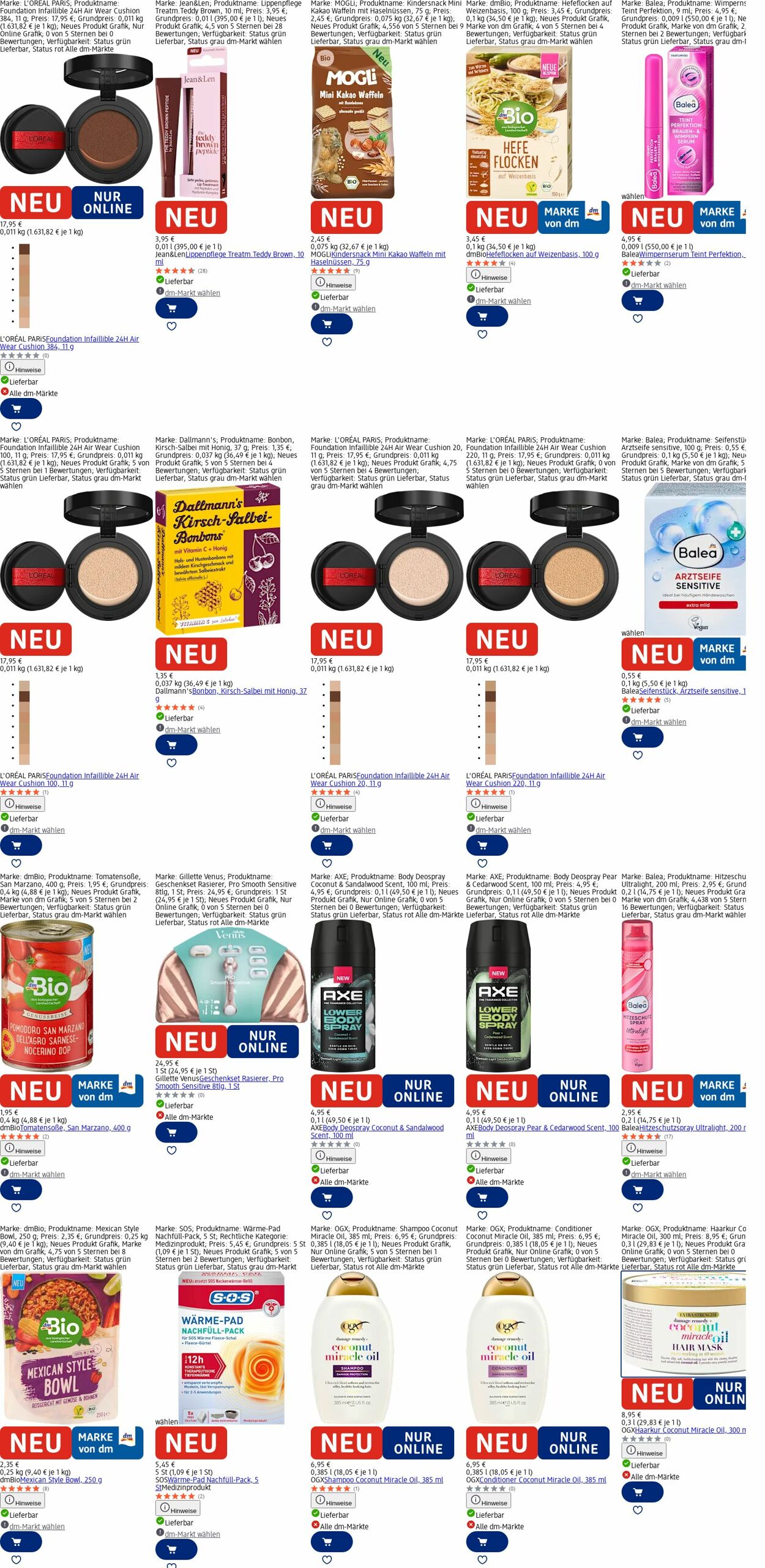 Prospekt dm-drogerie markt 29.12.2025 - 07.01.2026