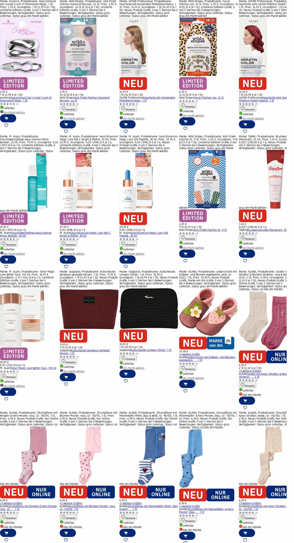 Prospekt dm-drogerie markt 29.12.2025 - 07.01.2026