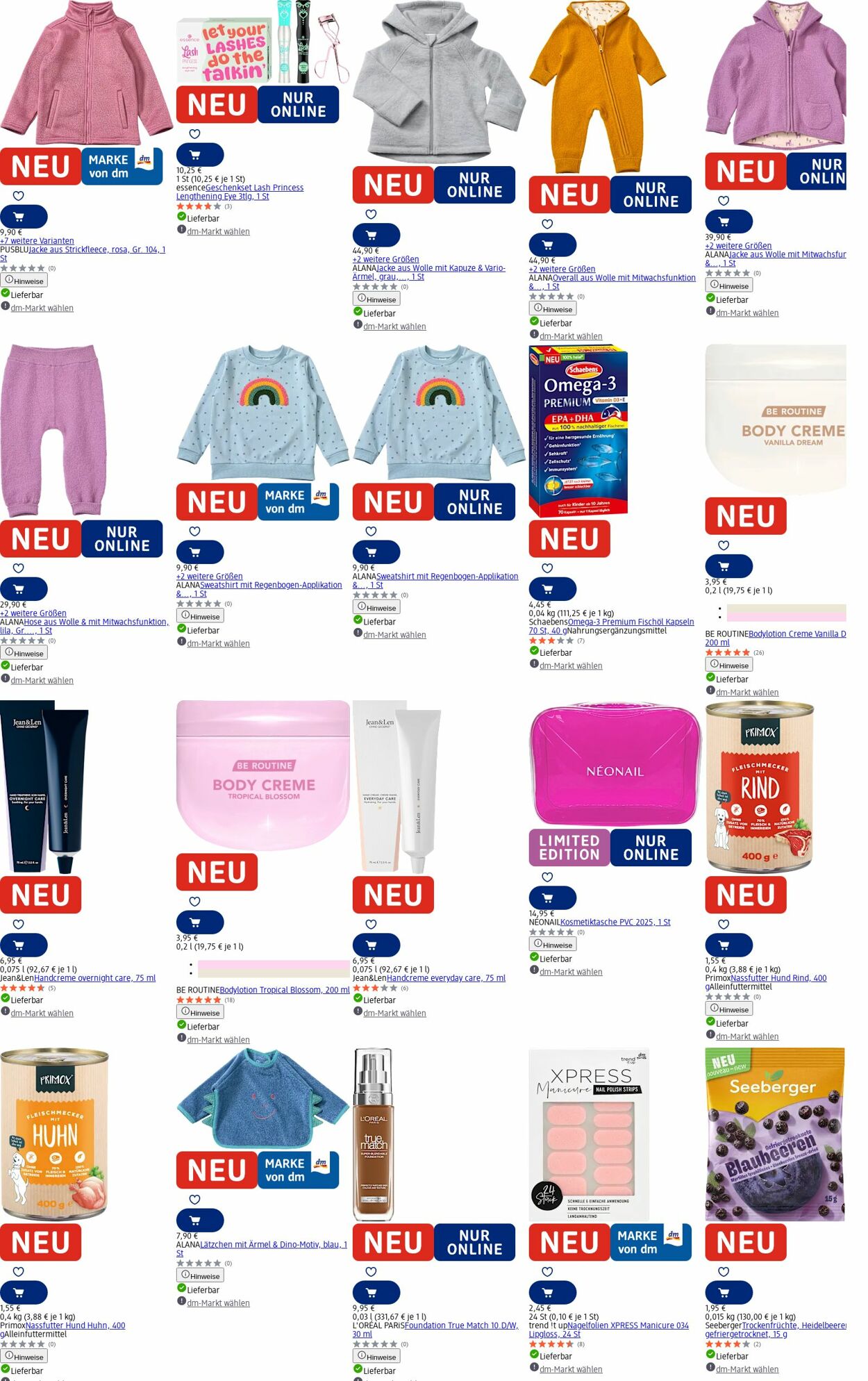 Prospekt dm-drogerie markt 04.08.2025 - 13.08.2025