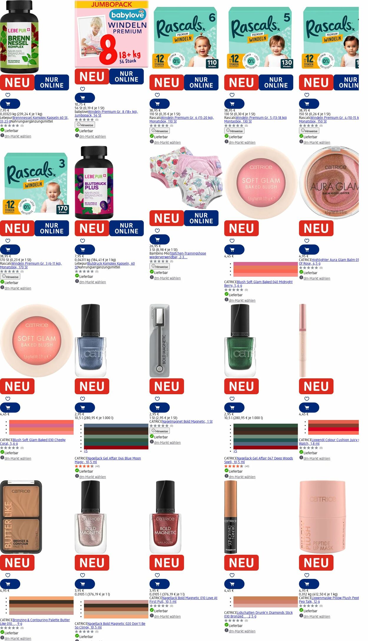 Prospekt dm-drogerie markt 04.08.2025 - 13.08.2025