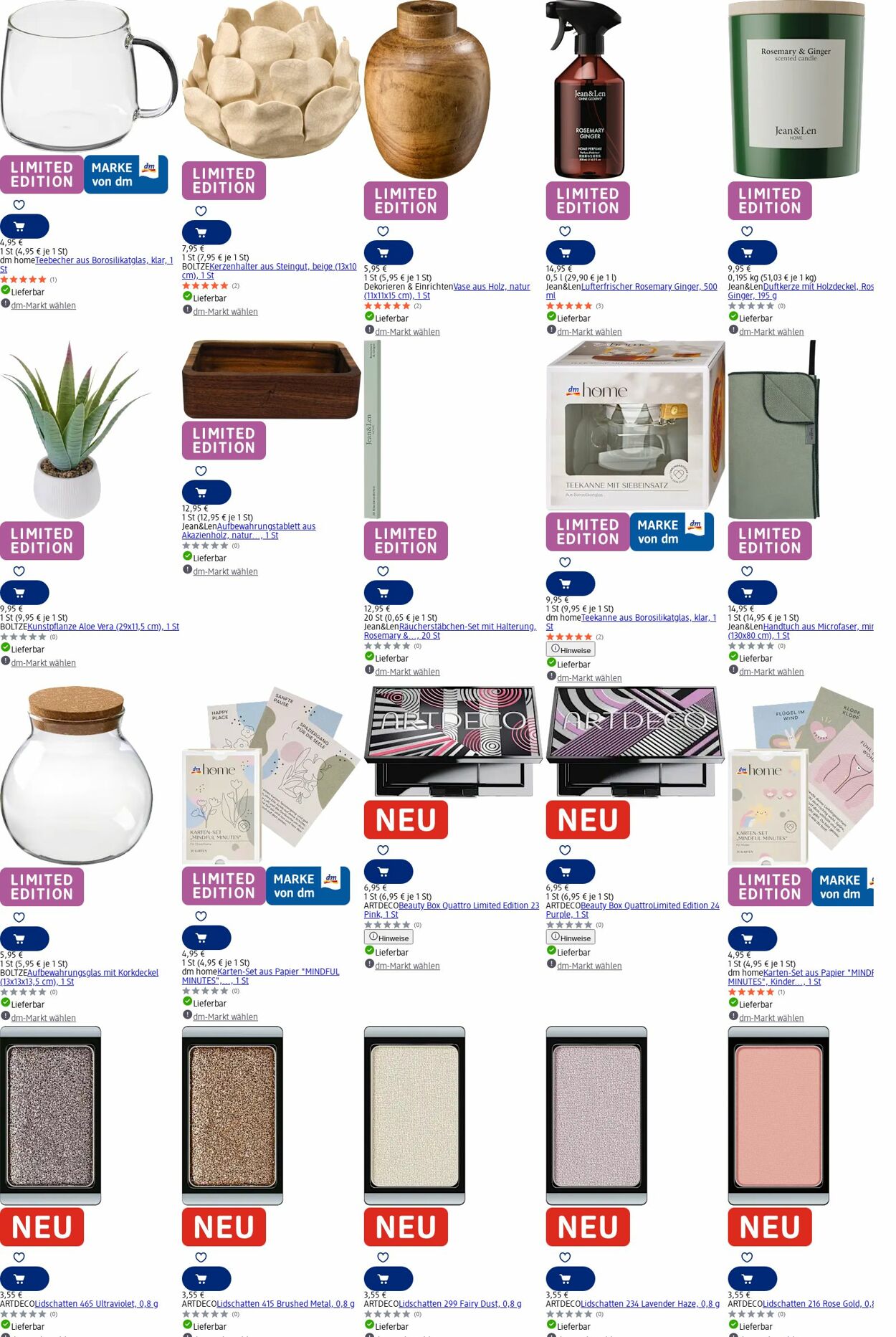 Prospekt dm-drogerie markt 04.08.2025 - 13.08.2025