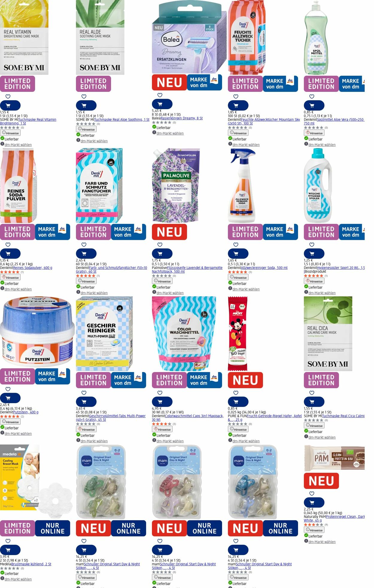 Prospekt dm-drogerie markt 04.08.2025 - 13.08.2025