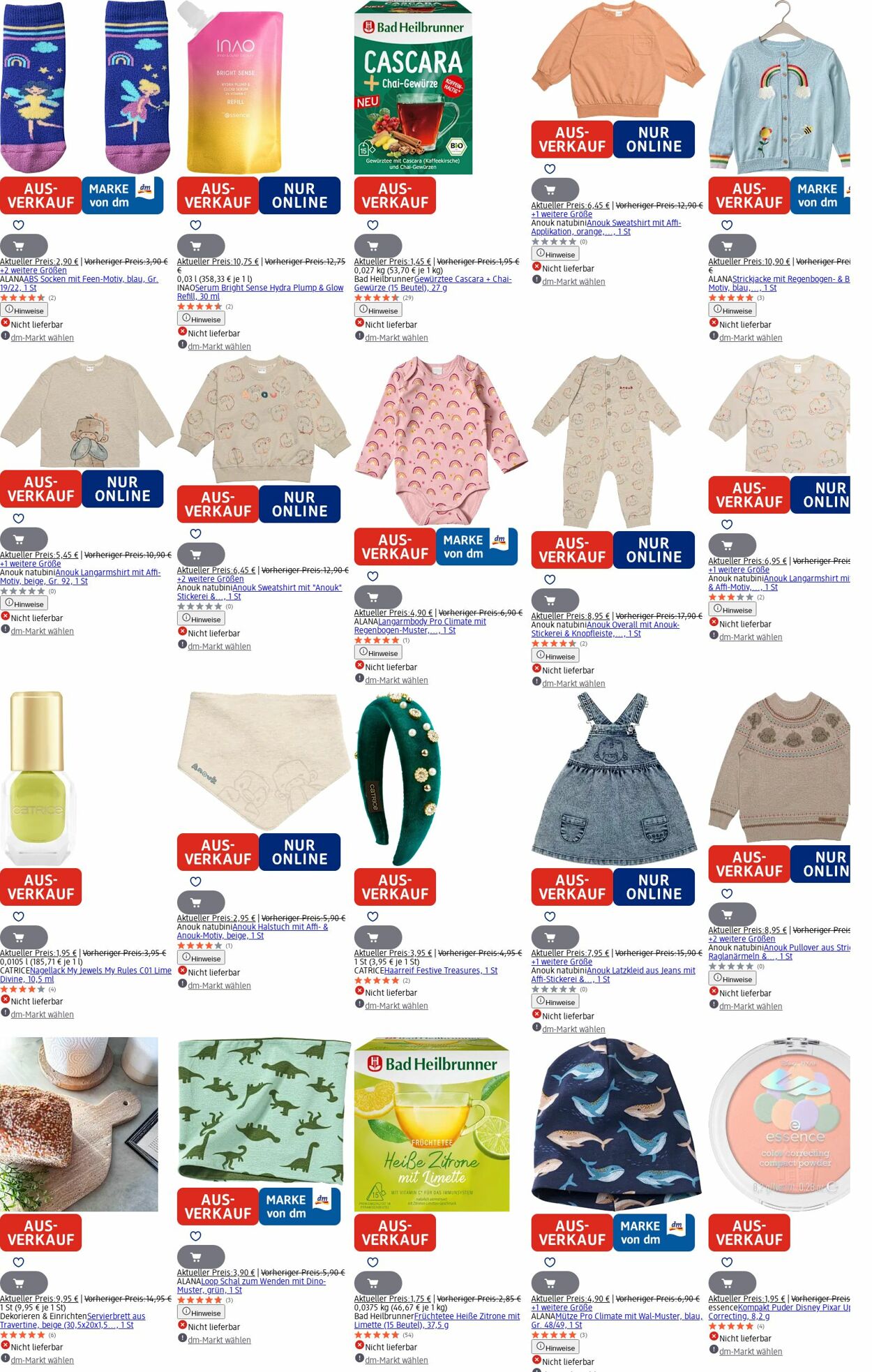 Prospekt dm-drogerie markt 04.08.2025 - 13.08.2025