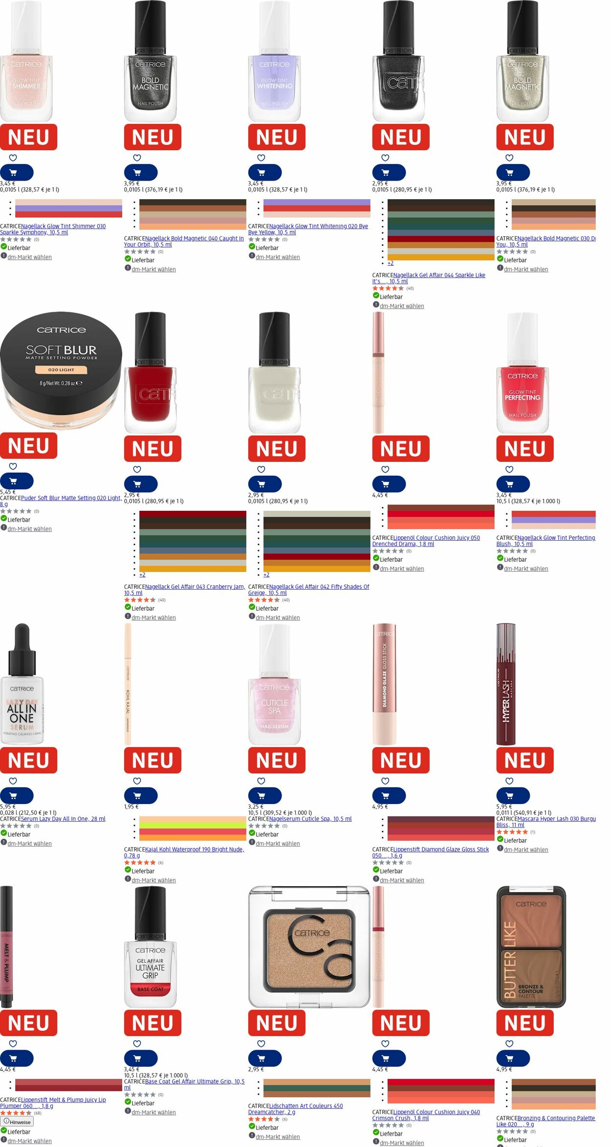 Prospekt dm-drogerie markt 04.08.2025 - 13.08.2025