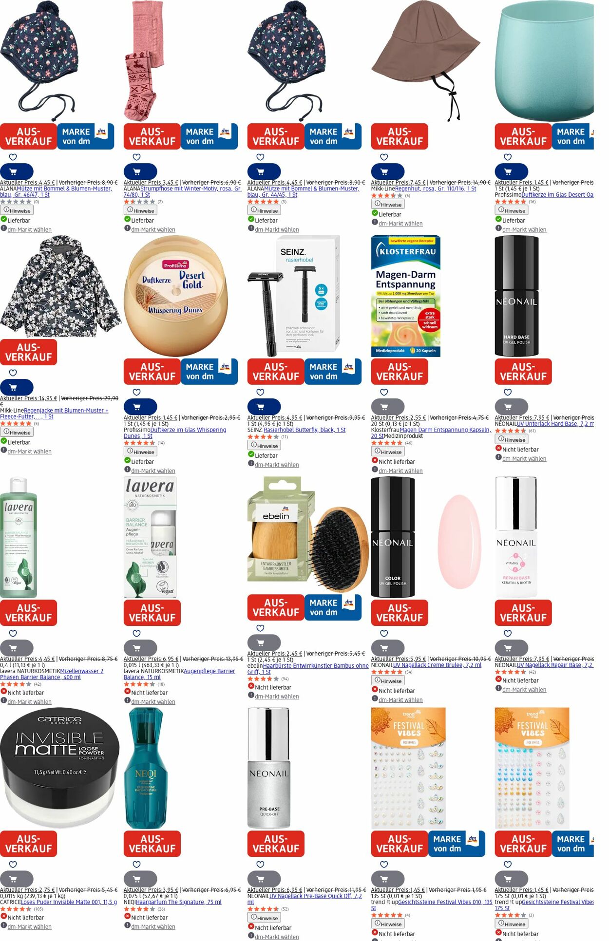 Prospekt dm-drogerie markt 04.08.2025 - 13.08.2025