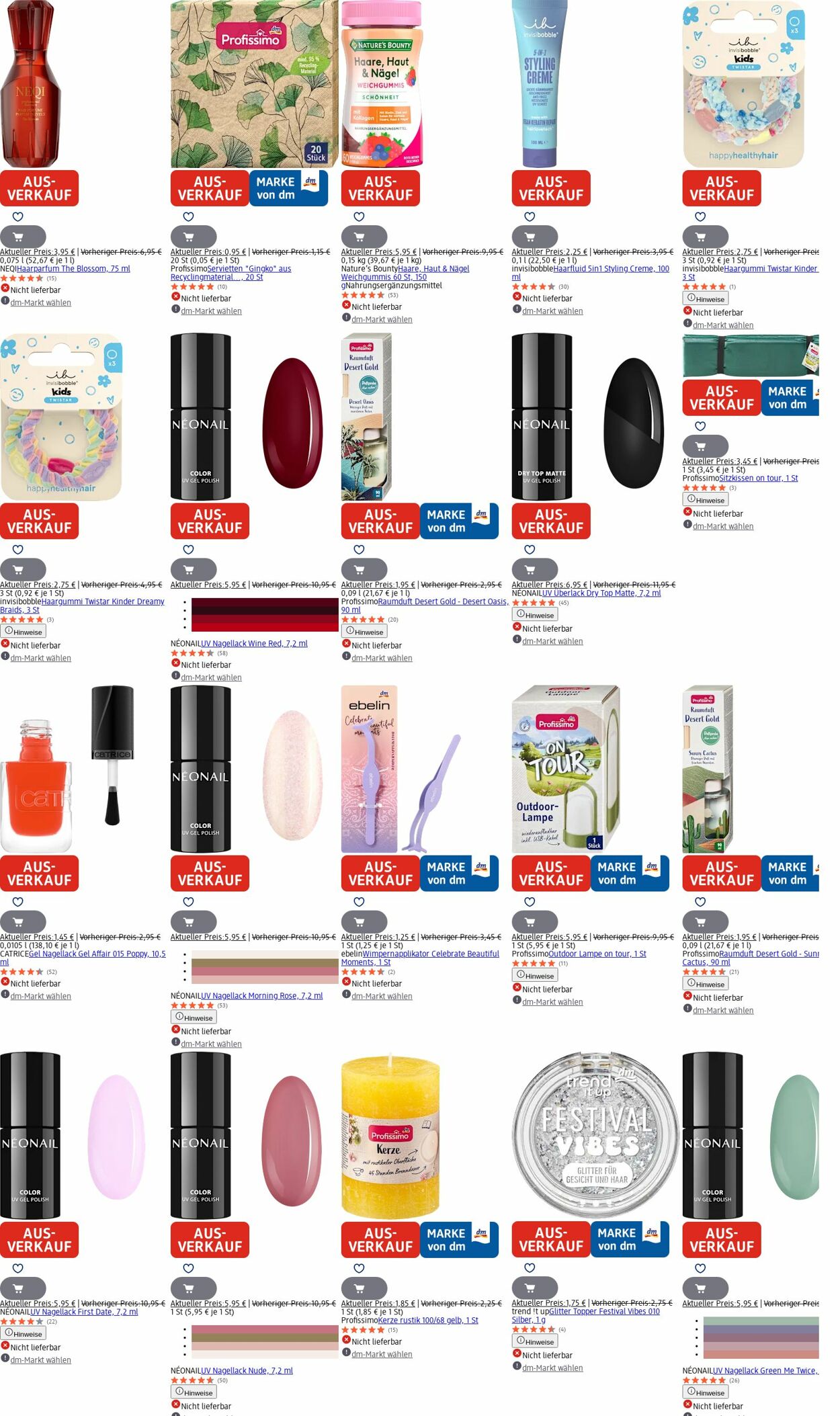 Prospekt dm-drogerie markt 04.08.2025 - 13.08.2025