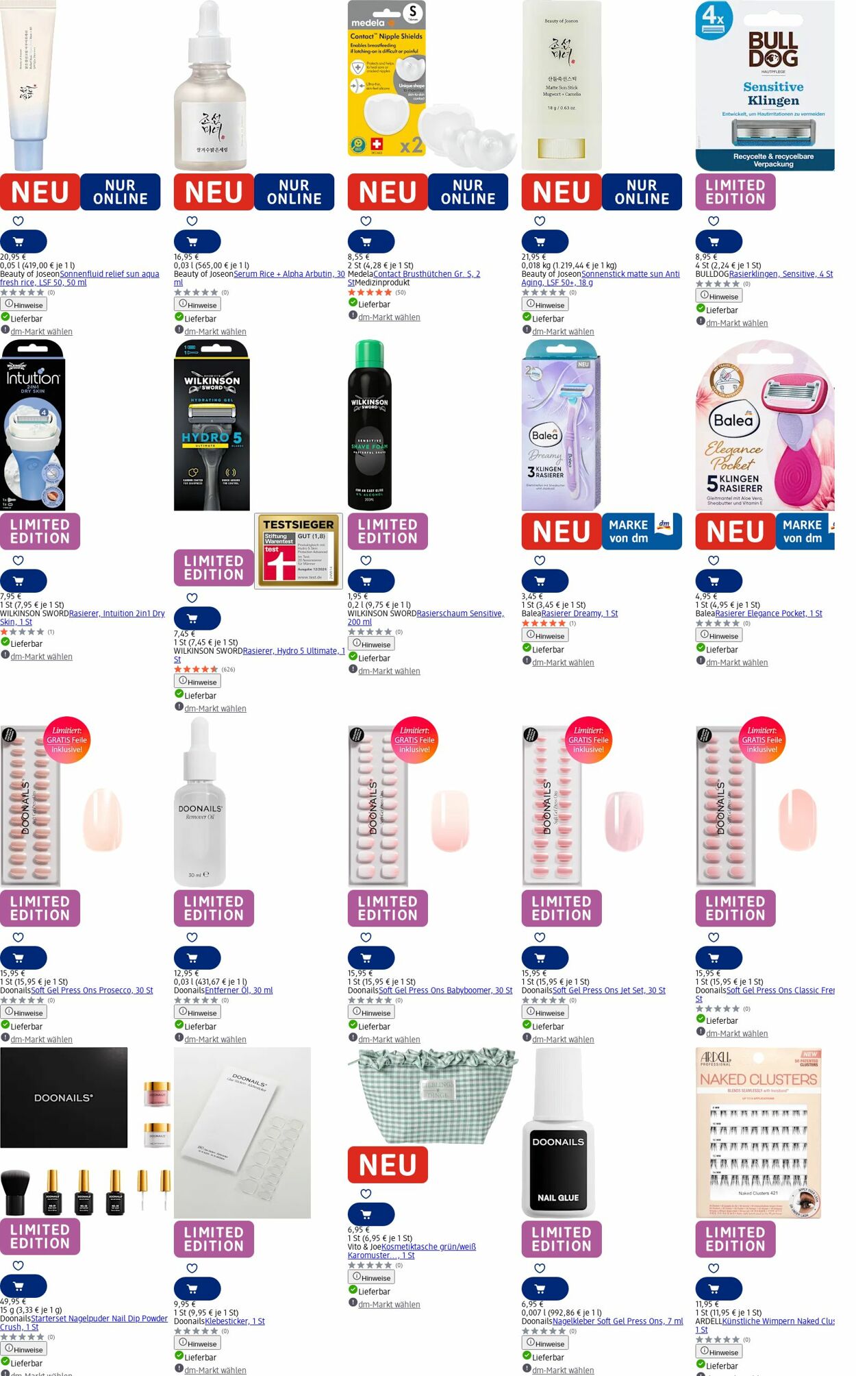 Prospekt dm-drogerie markt 04.08.2025 - 13.08.2025