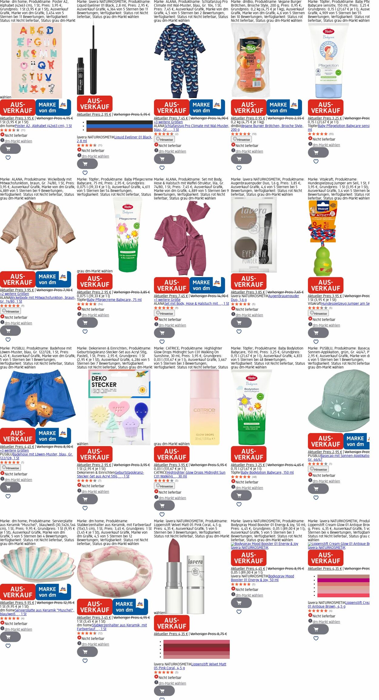 Prospekt dm-drogerie markt 22.09.2025 - 01.10.2025