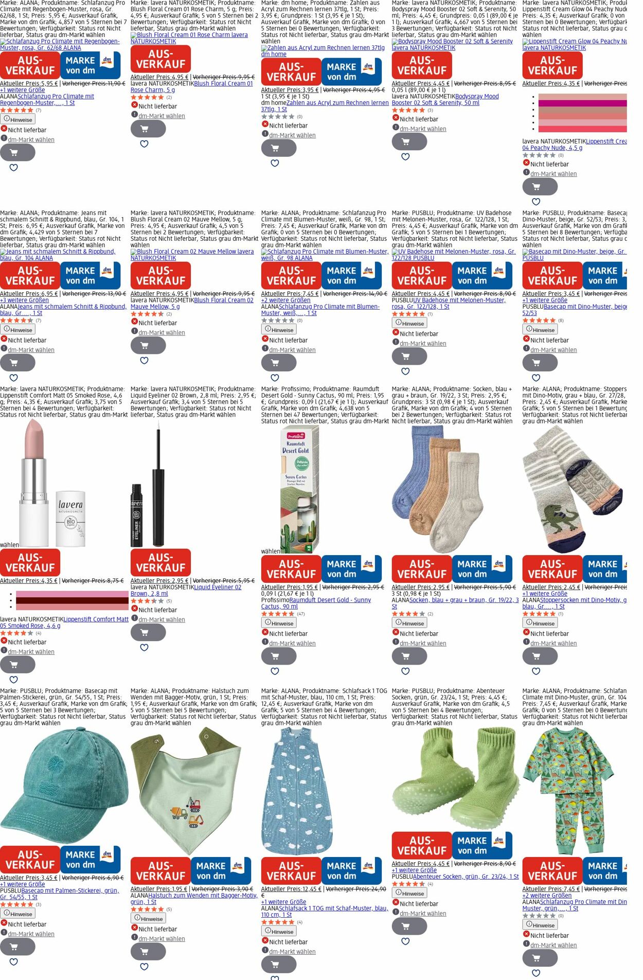 Prospekt dm-drogerie markt 22.09.2025 - 01.10.2025