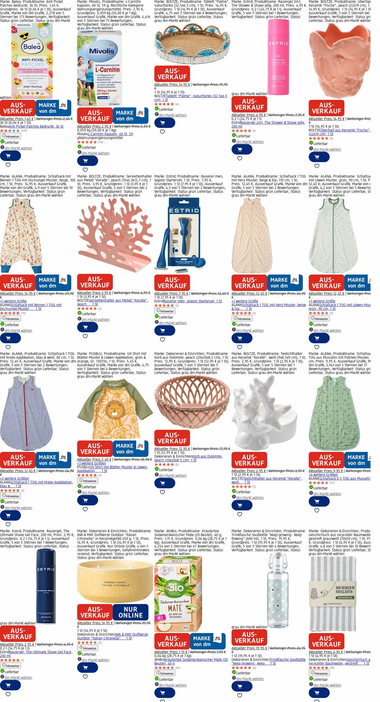 Prospekt dm-drogerie markt 22.09.2025 - 01.10.2025