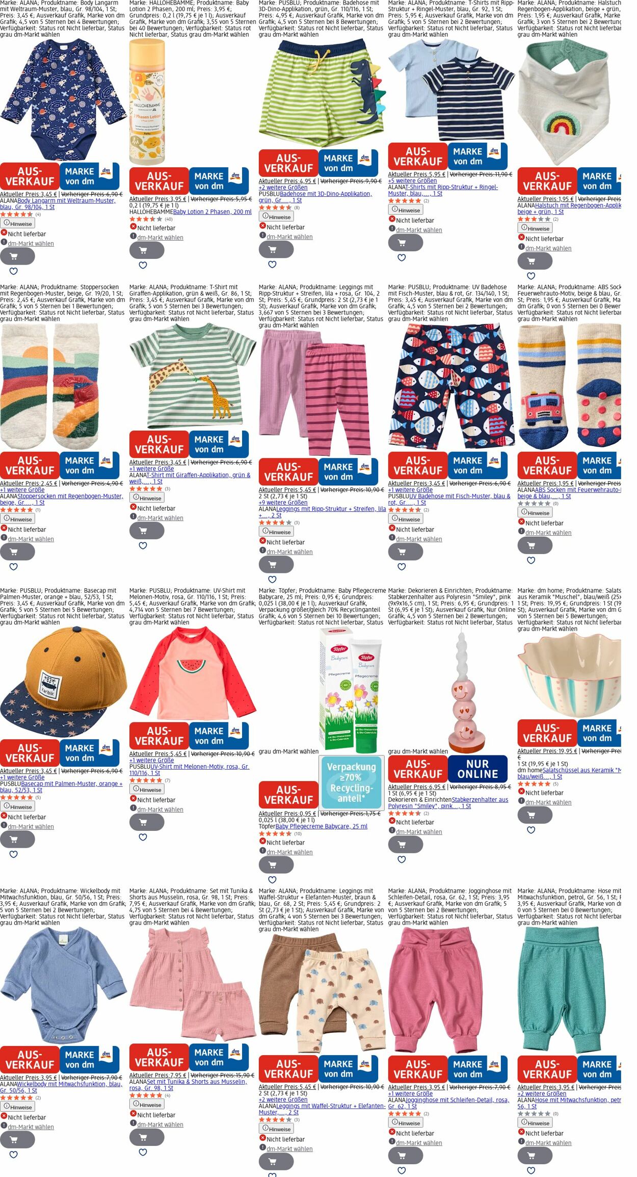 Prospekt dm-drogerie markt 22.09.2025 - 01.10.2025