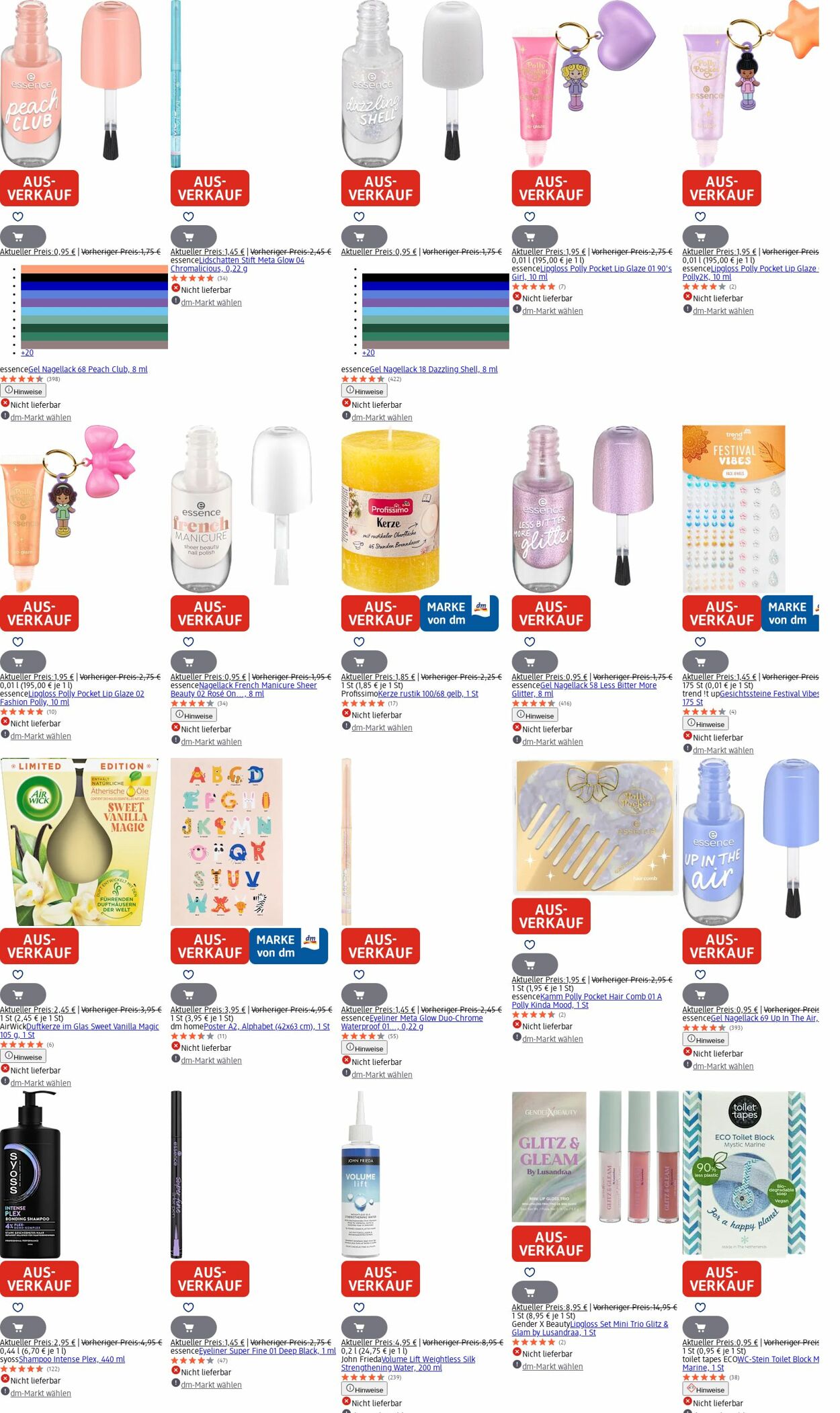 Prospekt dm-drogerie markt 25.08.2025 - 03.09.2025
