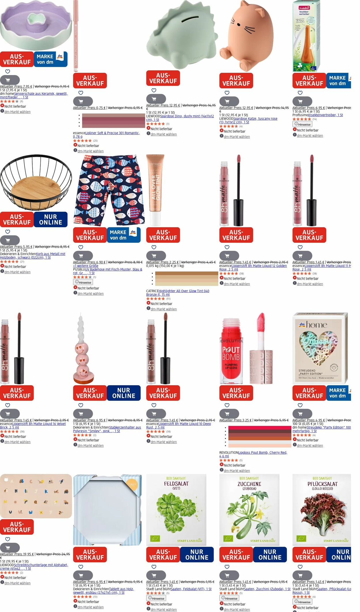 Prospekt dm-drogerie markt 25.08.2025 - 03.09.2025