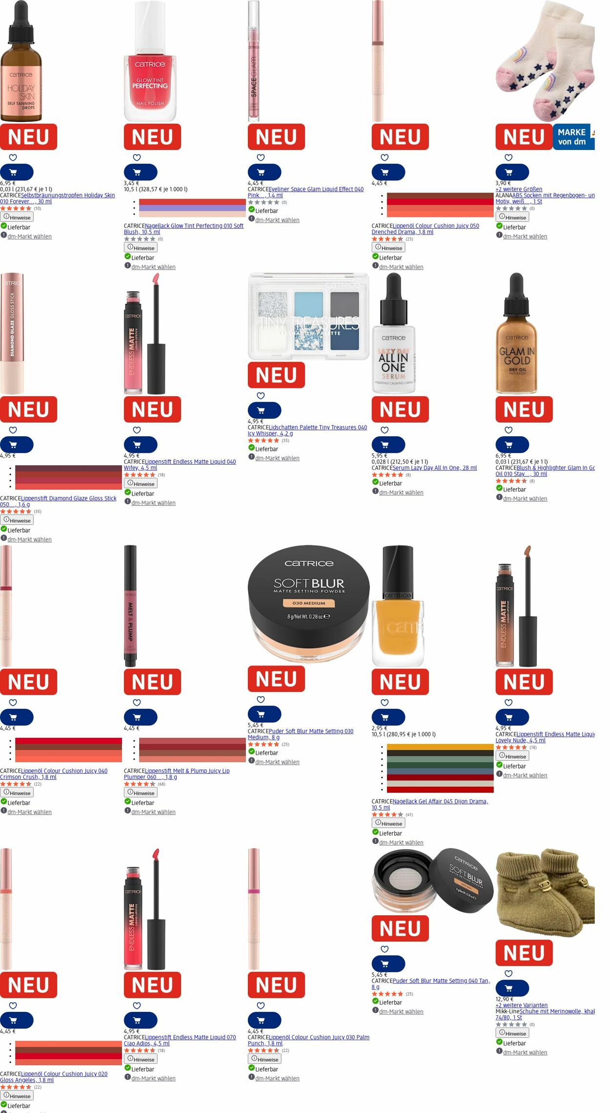 Prospekt dm-drogerie markt 25.08.2025 - 03.09.2025
